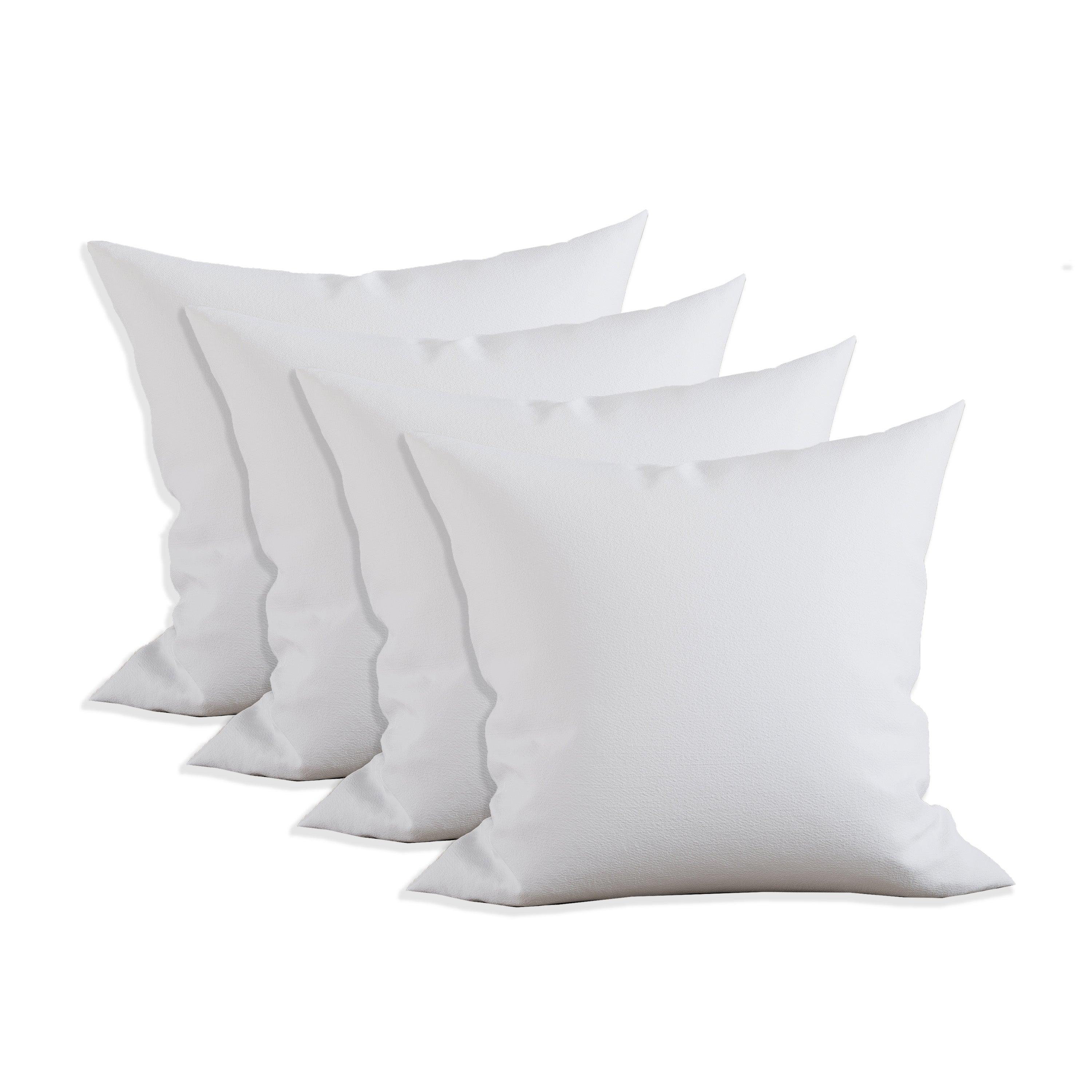 Everlaneas Pillow Inserts - Poly-Cotton Shell Siliconized Fiber Filling