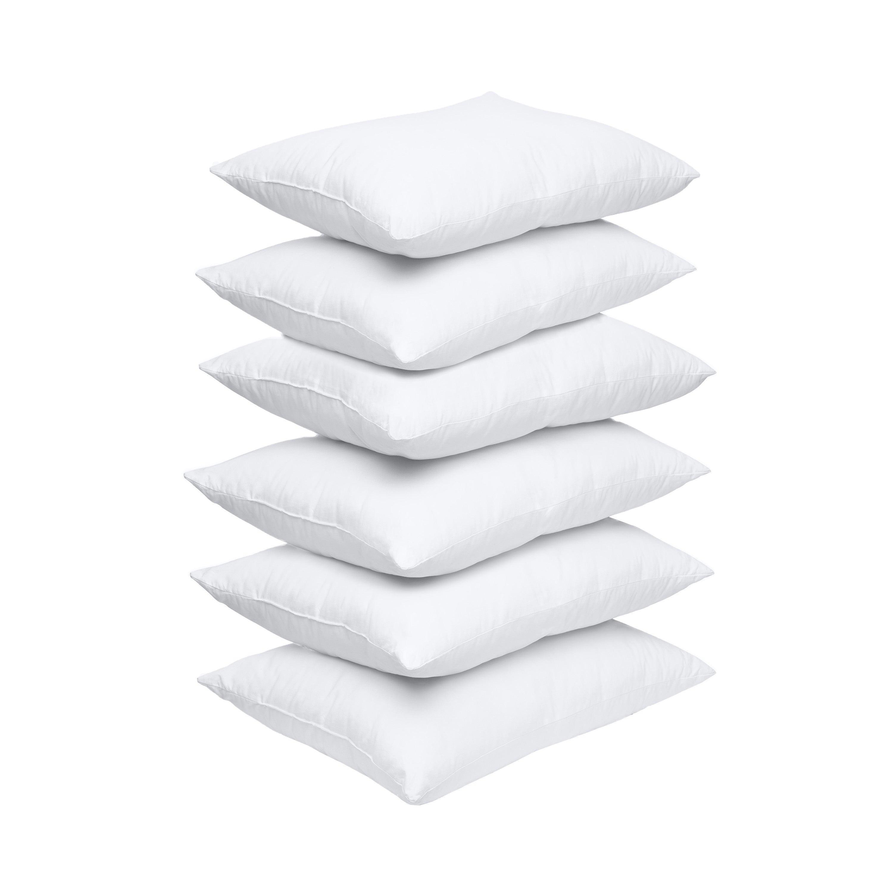 Everlaneas Pillow Inserts - Poly-Cotton Shell Siliconized Fiber Filling