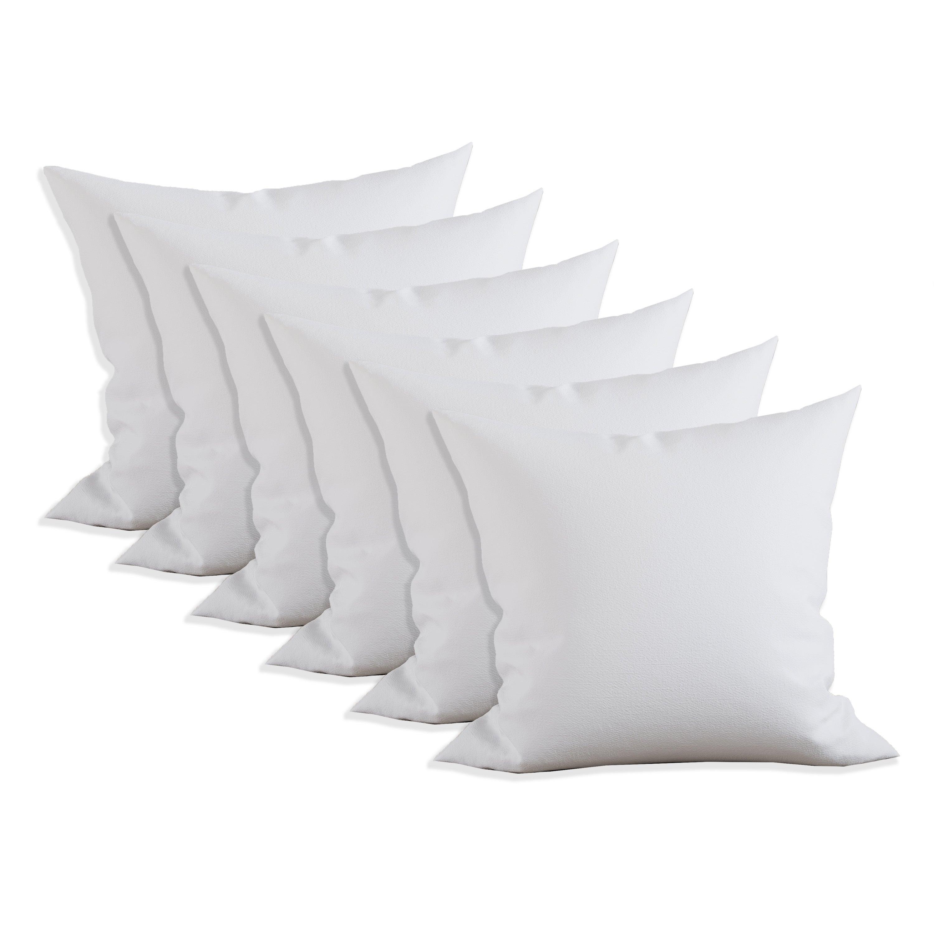 Everlaneas Pillow Inserts - Poly-Cotton Shell Siliconized Fiber Filling