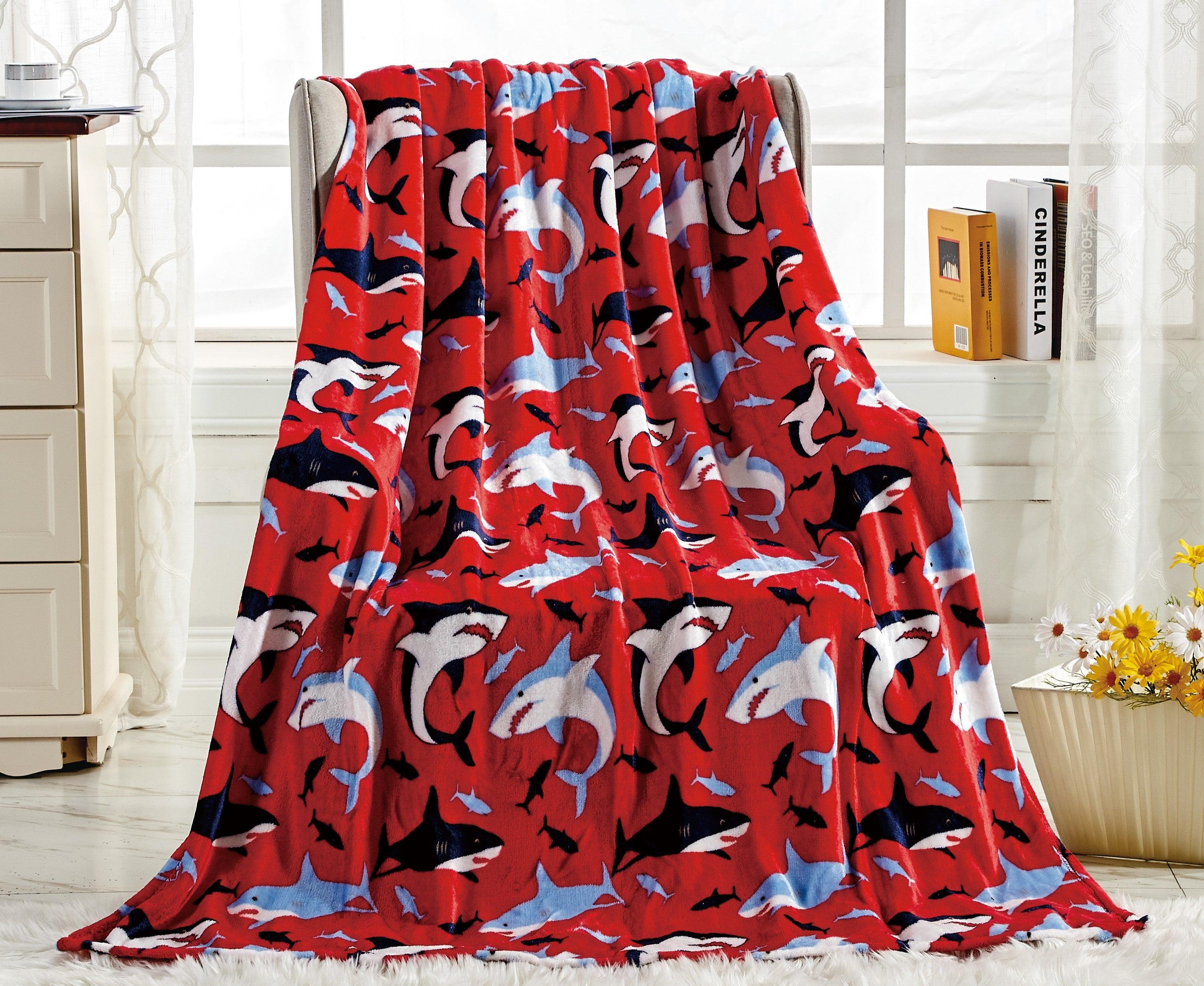 Everlaneas Ultra Soft Lightweight Printed Throw Blanket - 50 x 60 inches