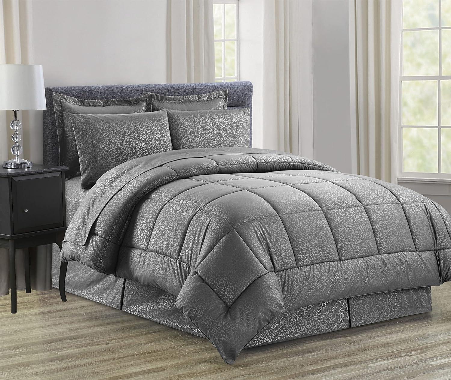 Everlaneas 8-Piece Vine Comforter Set