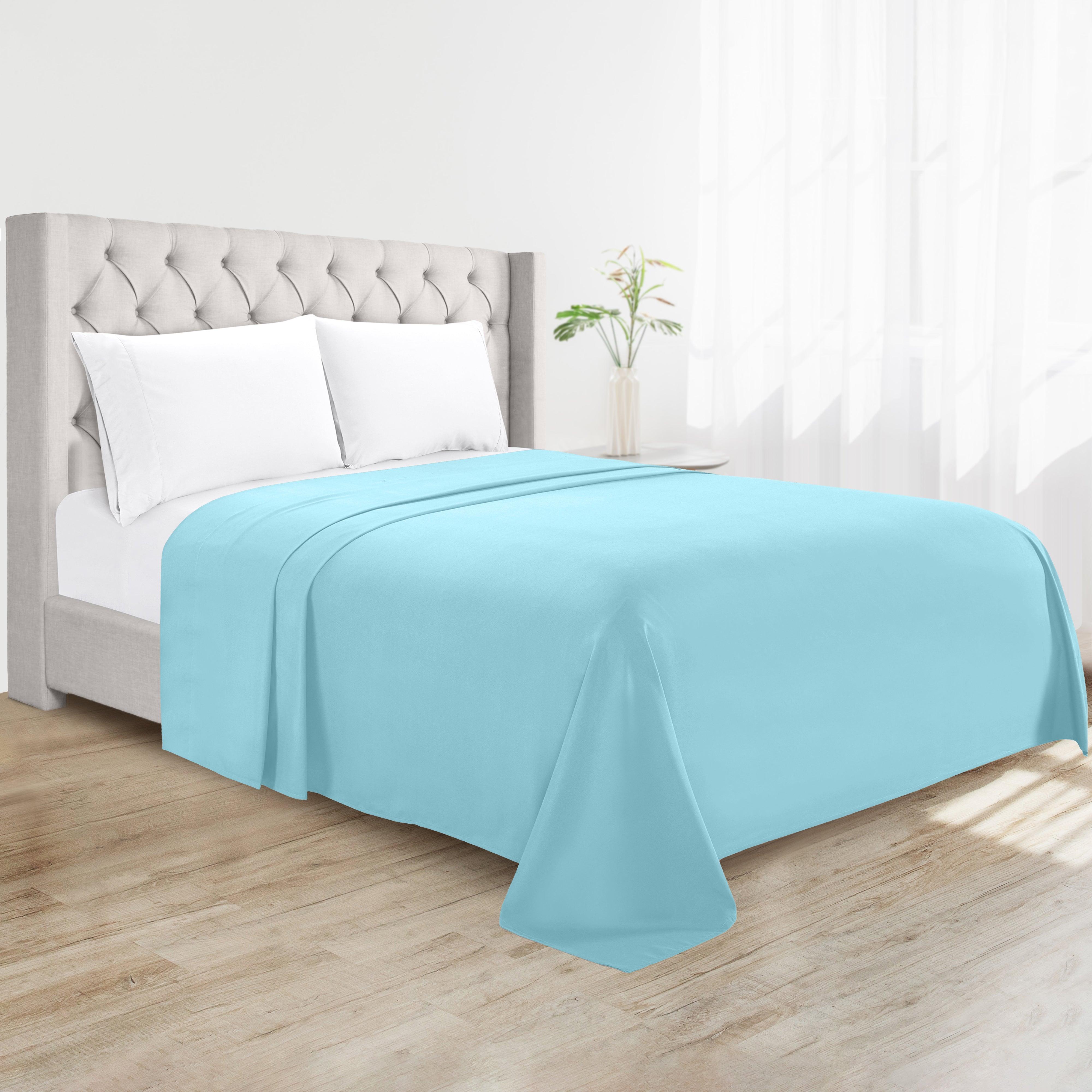 Everlaneas Essential Single Flat Sheet - Premium Hotel Quality