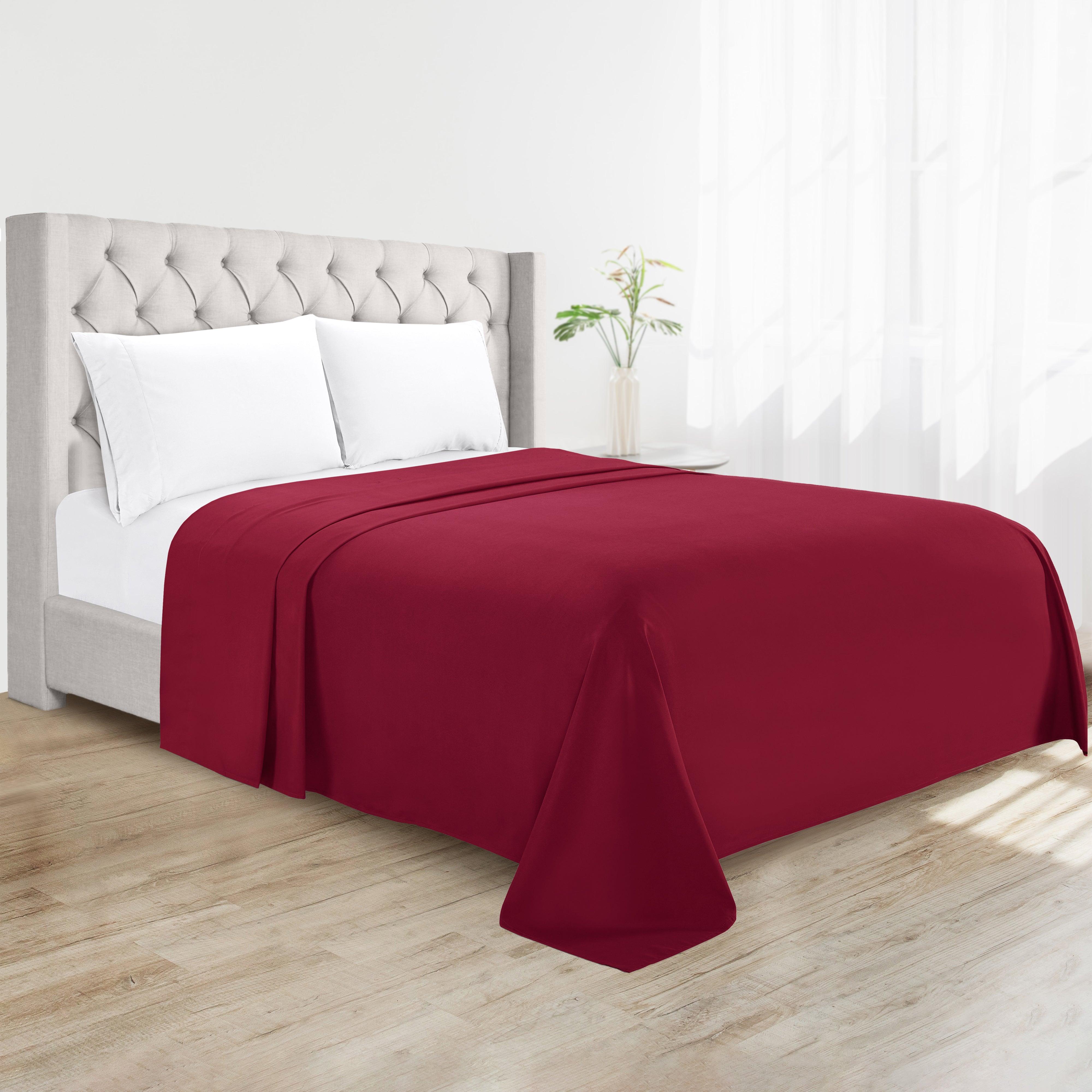 Everlaneas Essential Single Flat Sheet - Premium Hotel Quality