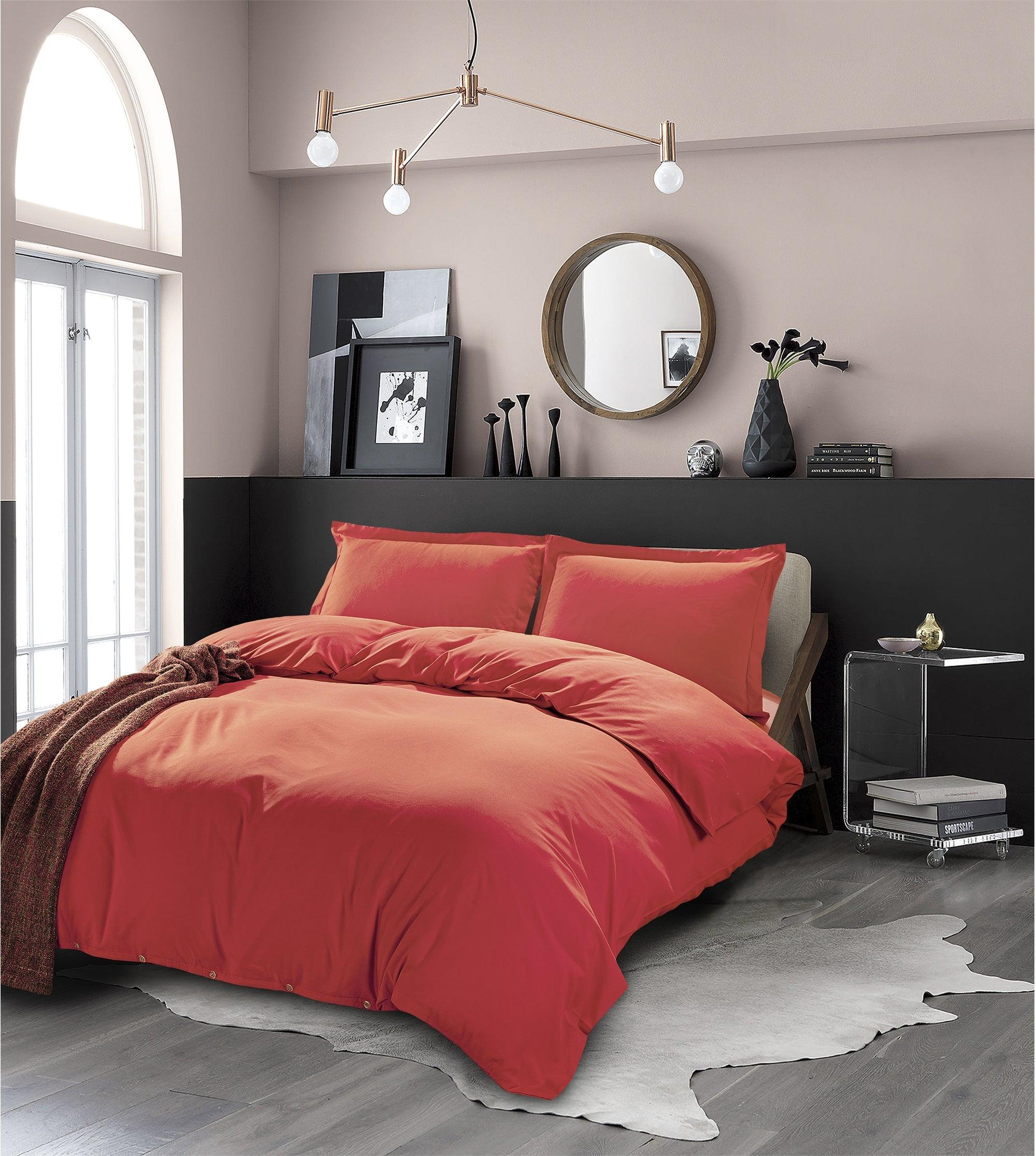 Everlaneas Essential 3-Piece Solid Duvet Cover Set