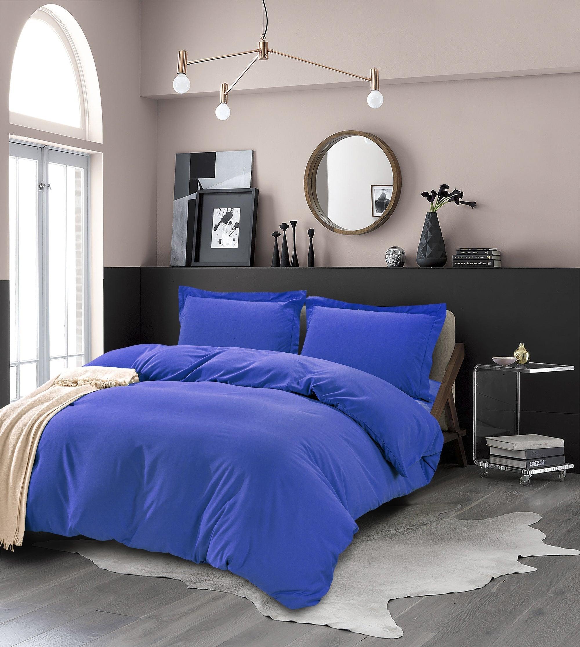 Everlaneas Essential 3-Piece Solid Duvet Cover Set