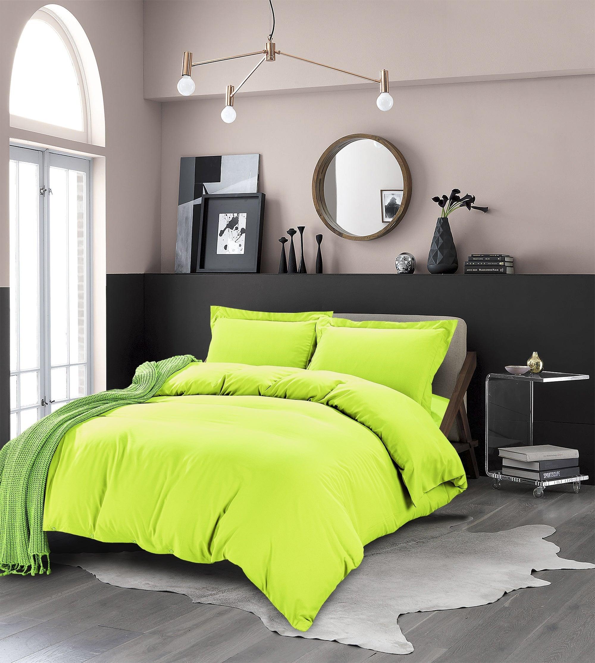 Everlaneas Essential 3-Piece Solid Duvet Cover Set