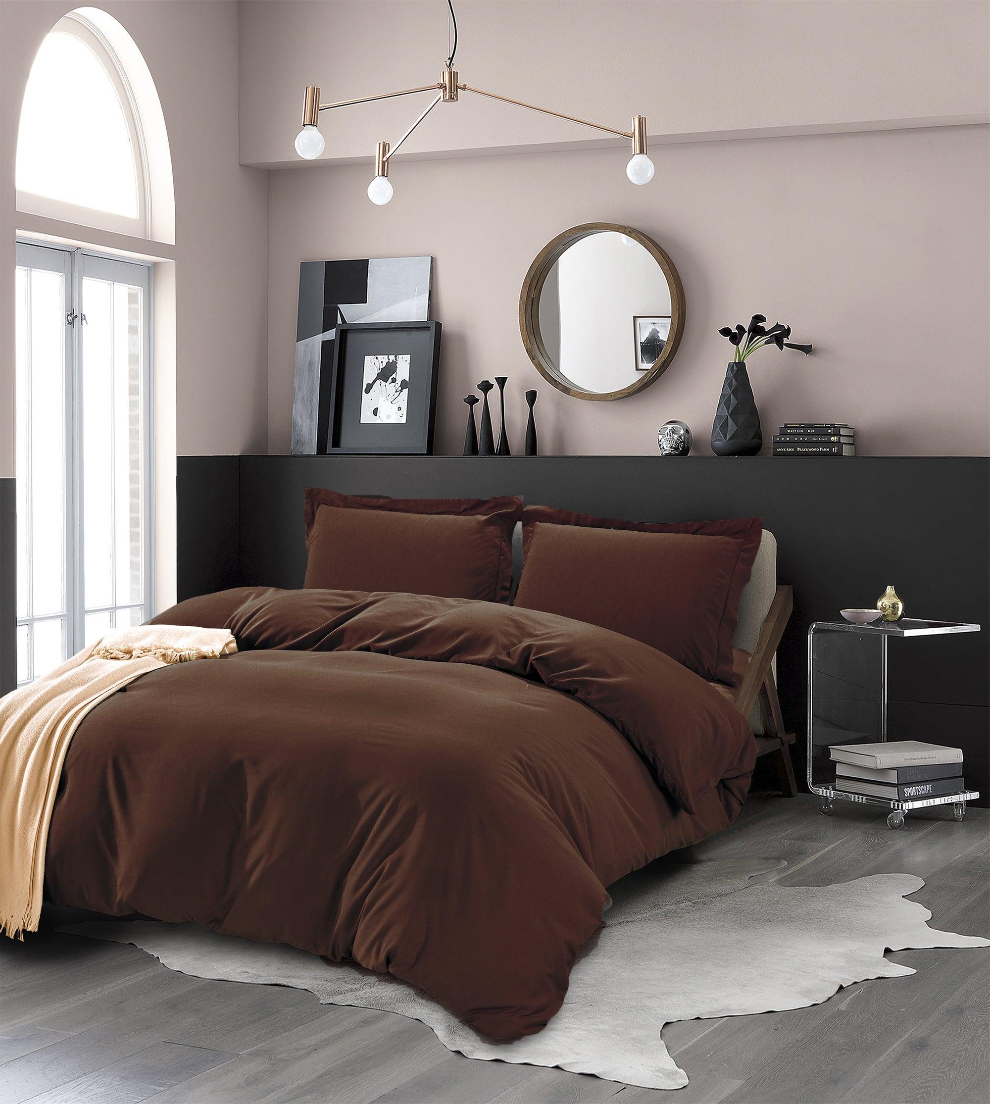 Everlaneas Essential 3-Piece Solid Duvet Cover Set