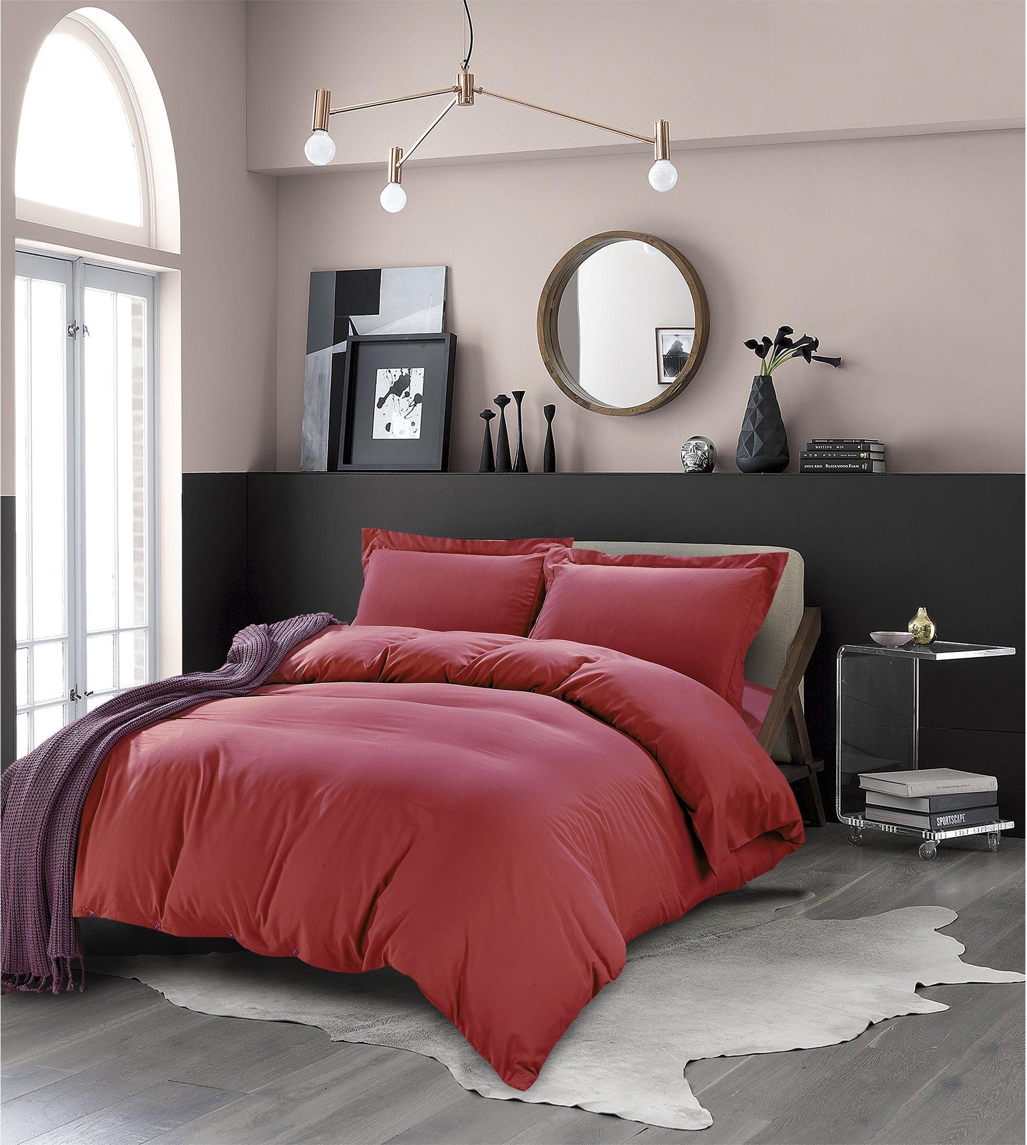 Everlaneas Essential 3-Piece Solid Duvet Cover Set