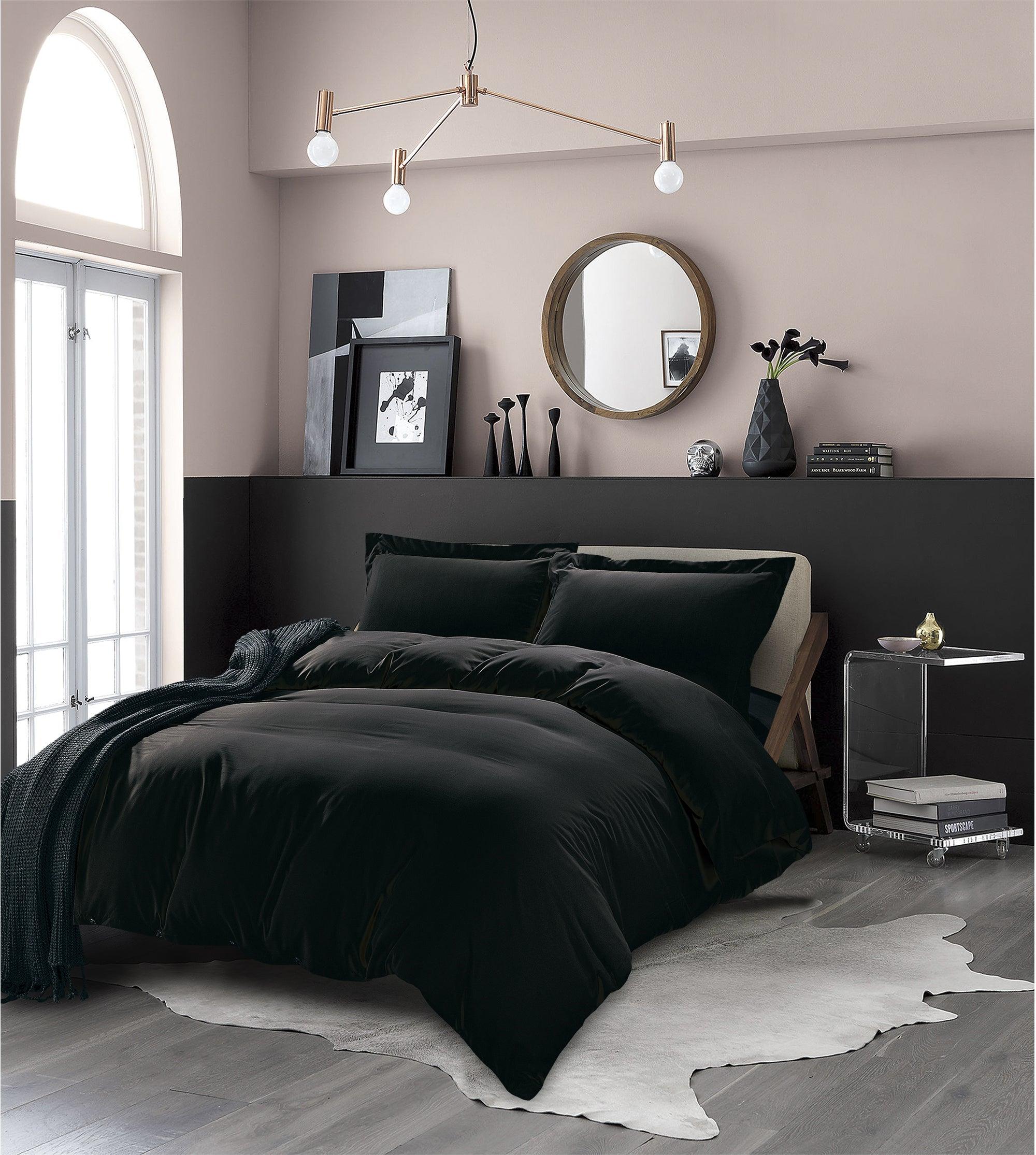 Everlaneas Essential 3-Piece Solid Duvet Cover Set