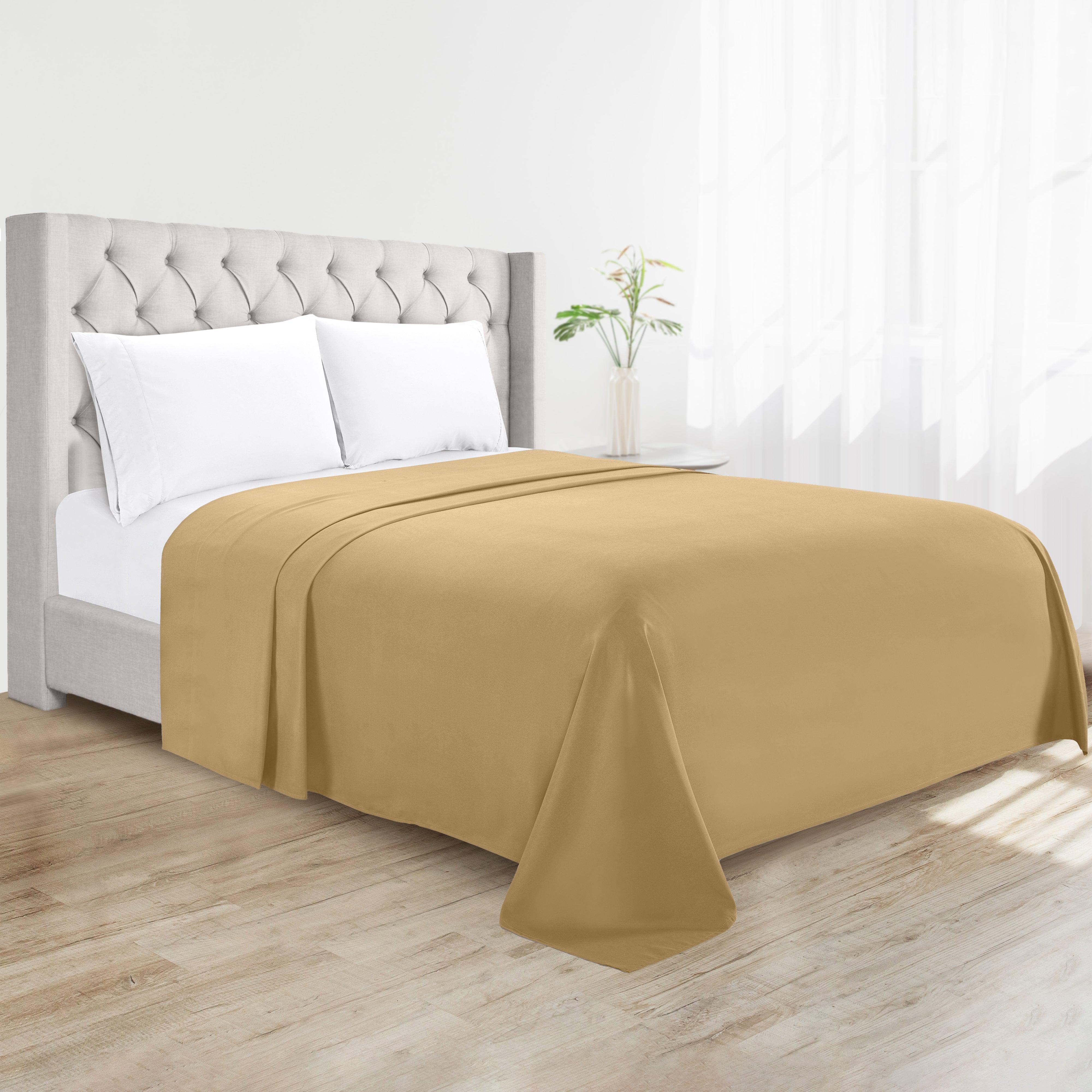 Everlaneas Essential Single Flat Sheet - Premium Hotel Quality