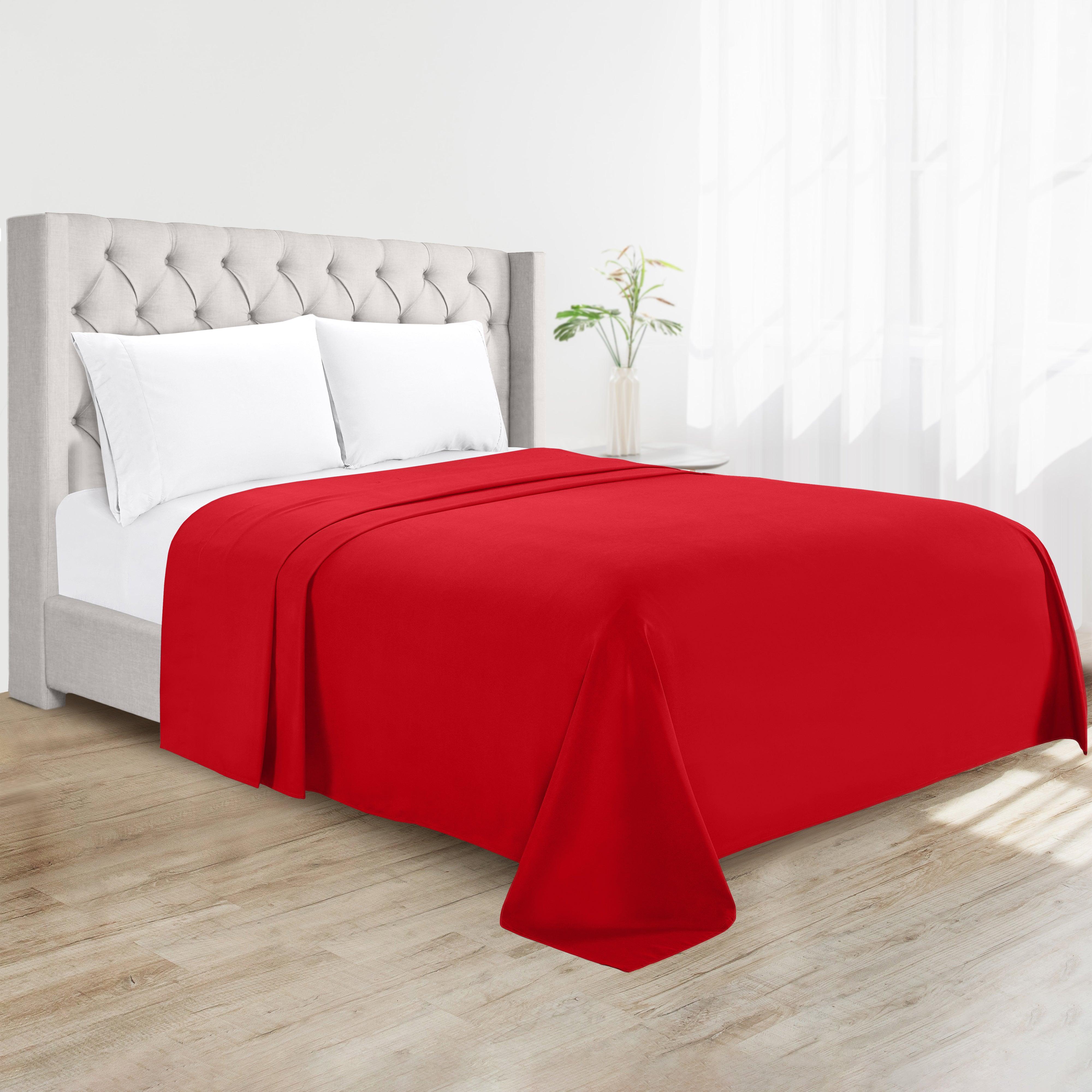 Everlaneas Essential Single Flat Sheet - Premium Hotel Quality