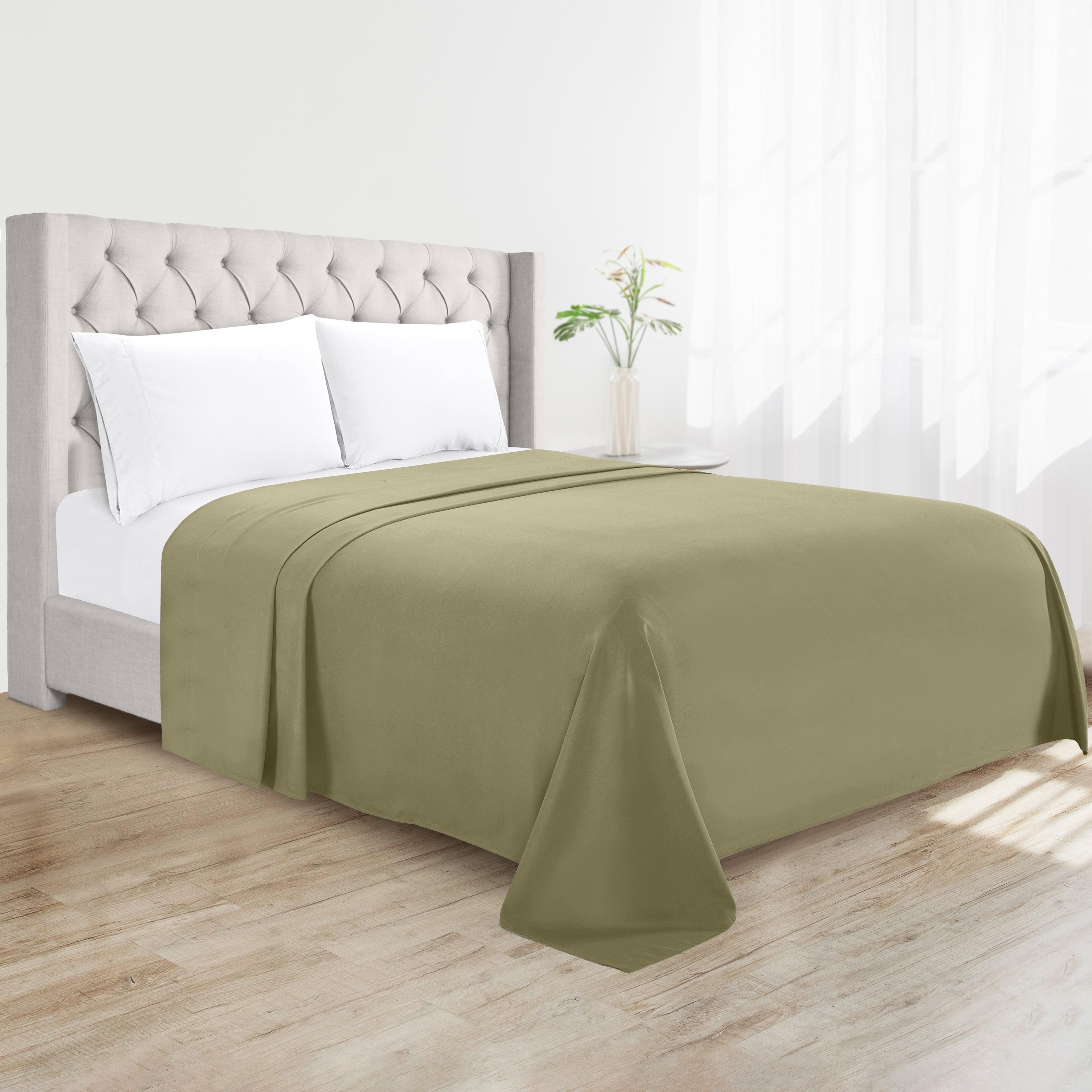 Everlaneas Essential Single Flat Sheet - Premium Hotel Quality