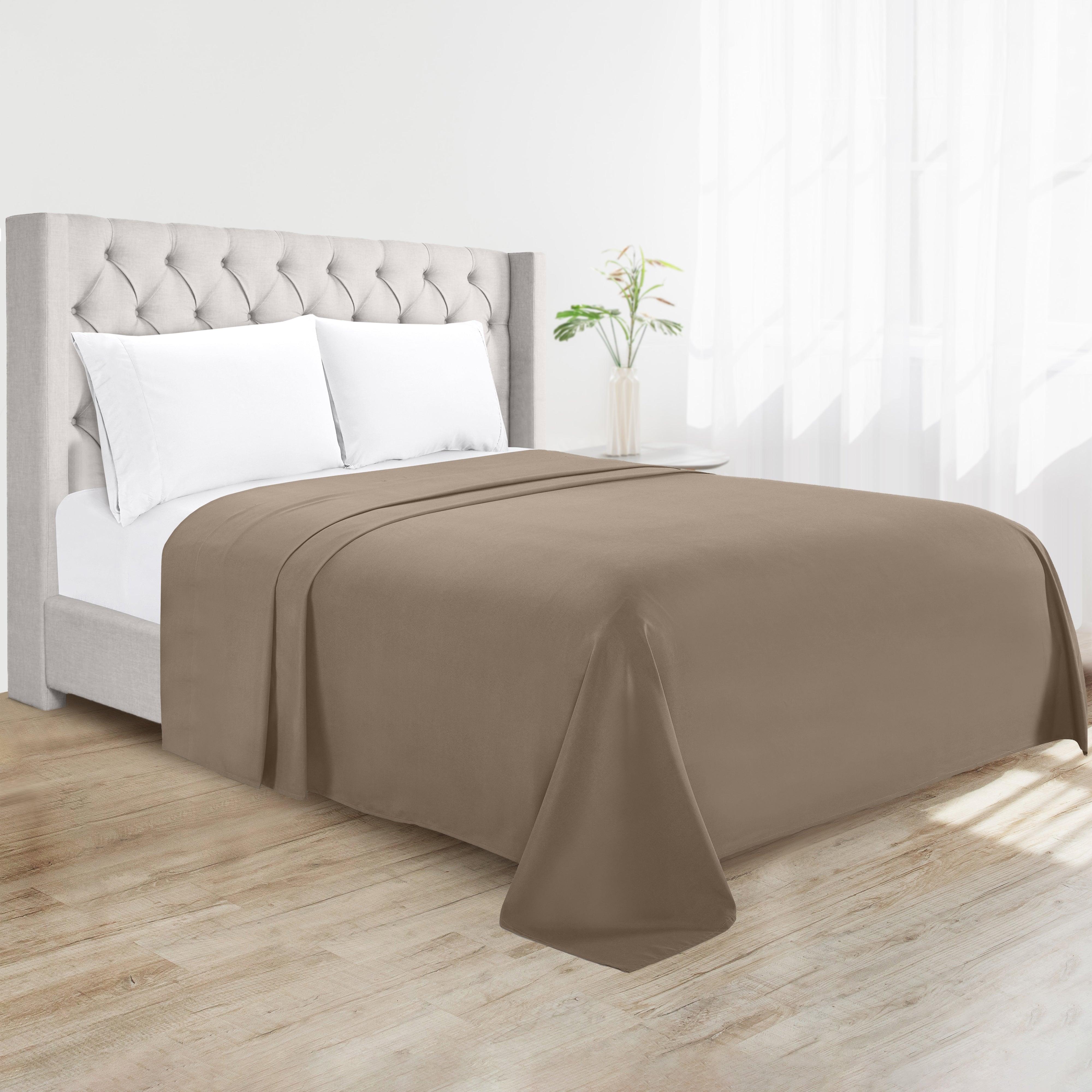 Everlaneas Essential Single Flat Sheet - Premium Hotel Quality