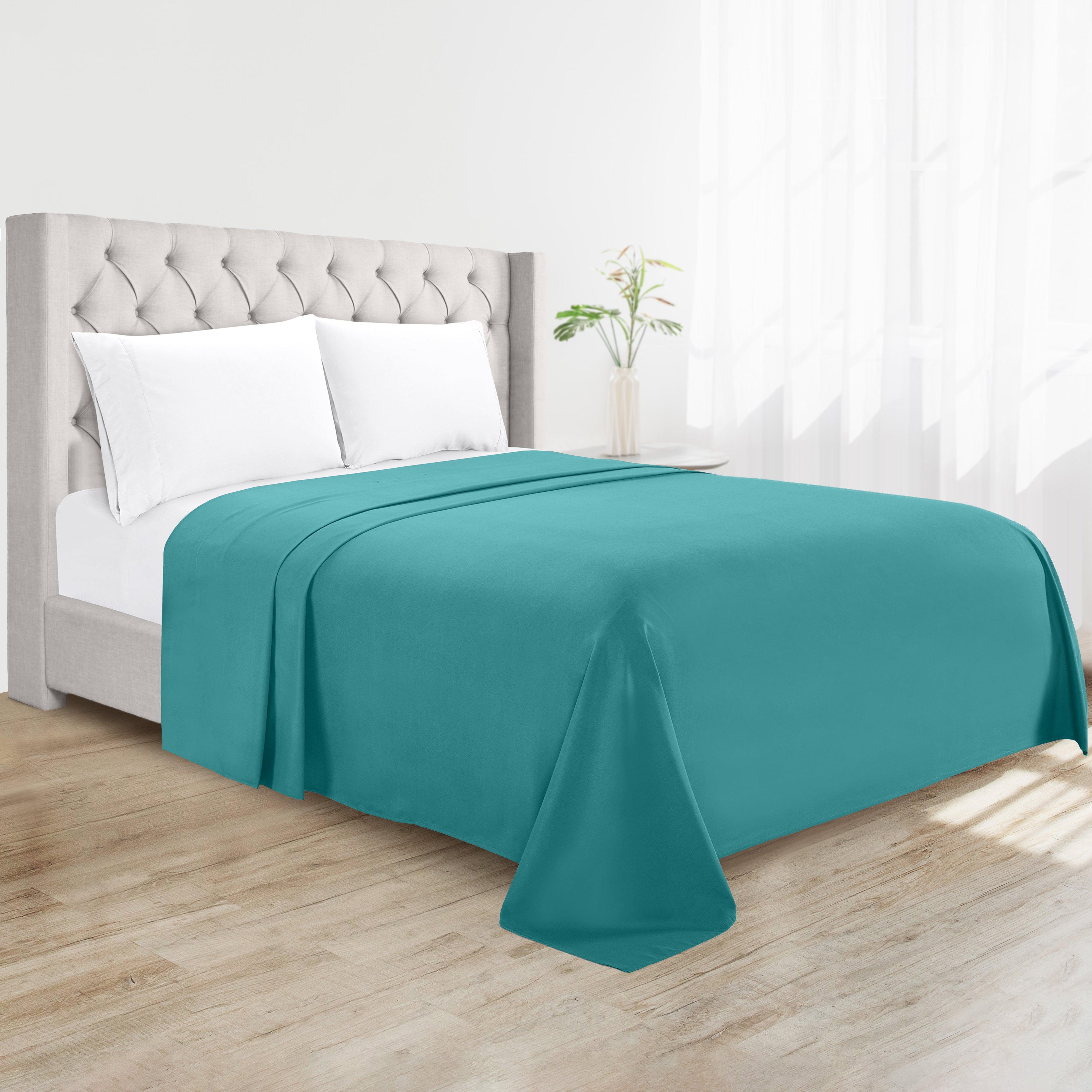 Everlaneas Essential Single Flat Sheet - Premium Hotel Quality
