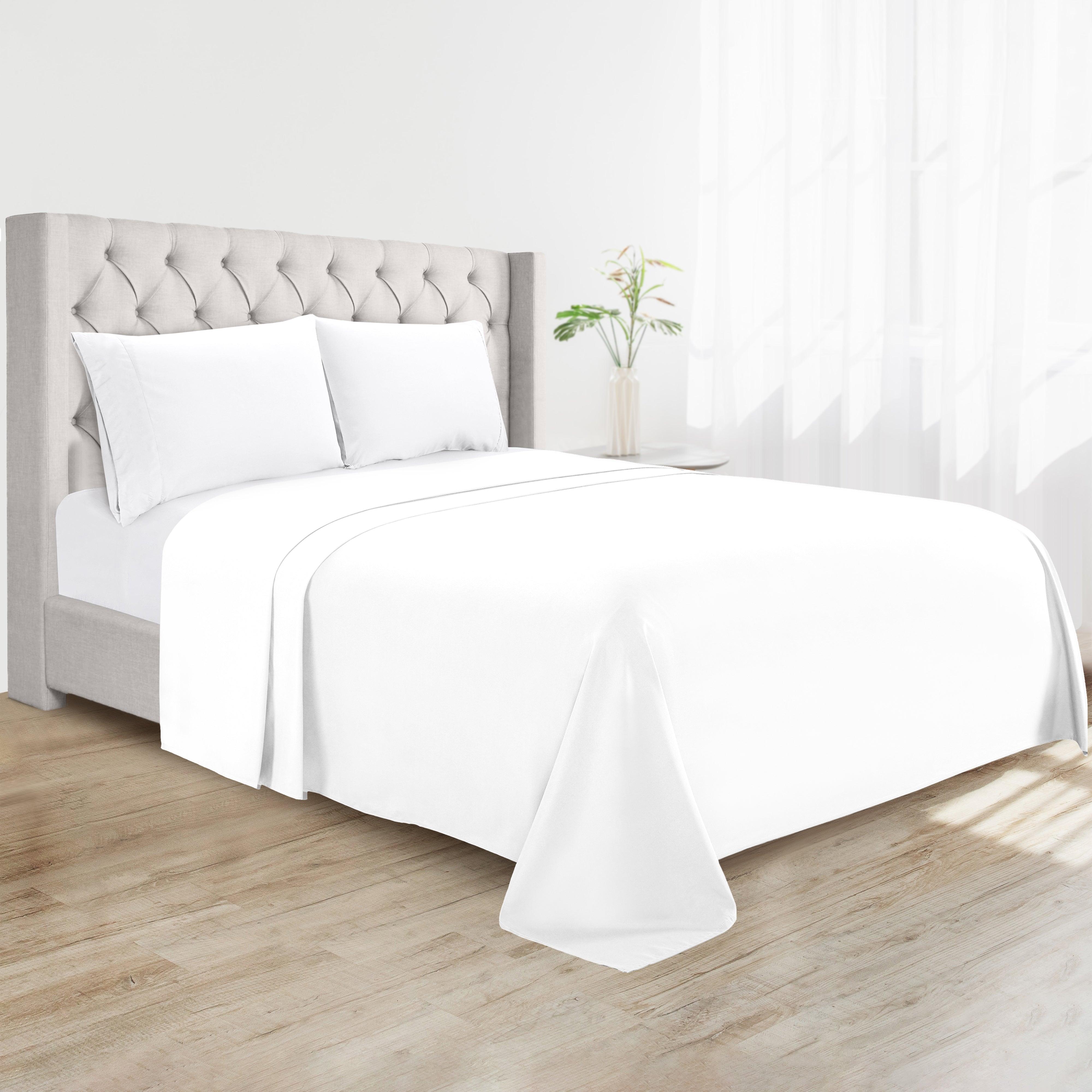 Everlaneas Essential Single Flat Sheet - Premium Hotel Quality