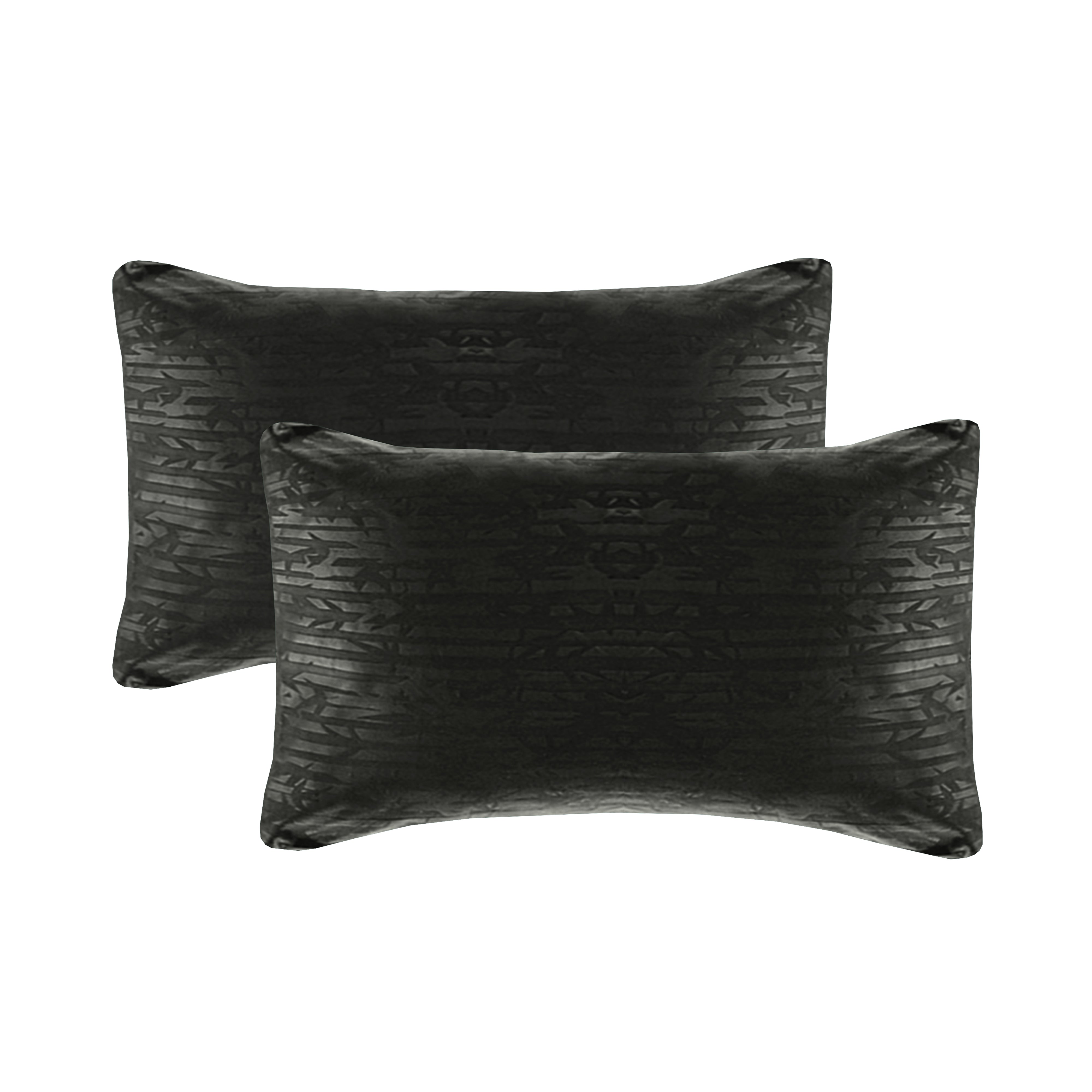 Everlaneas 8-Piece Bamboo Floral Pattern Comforter Set- Includes 4-Piece Sheet Set with Double Sided Storage Pockets