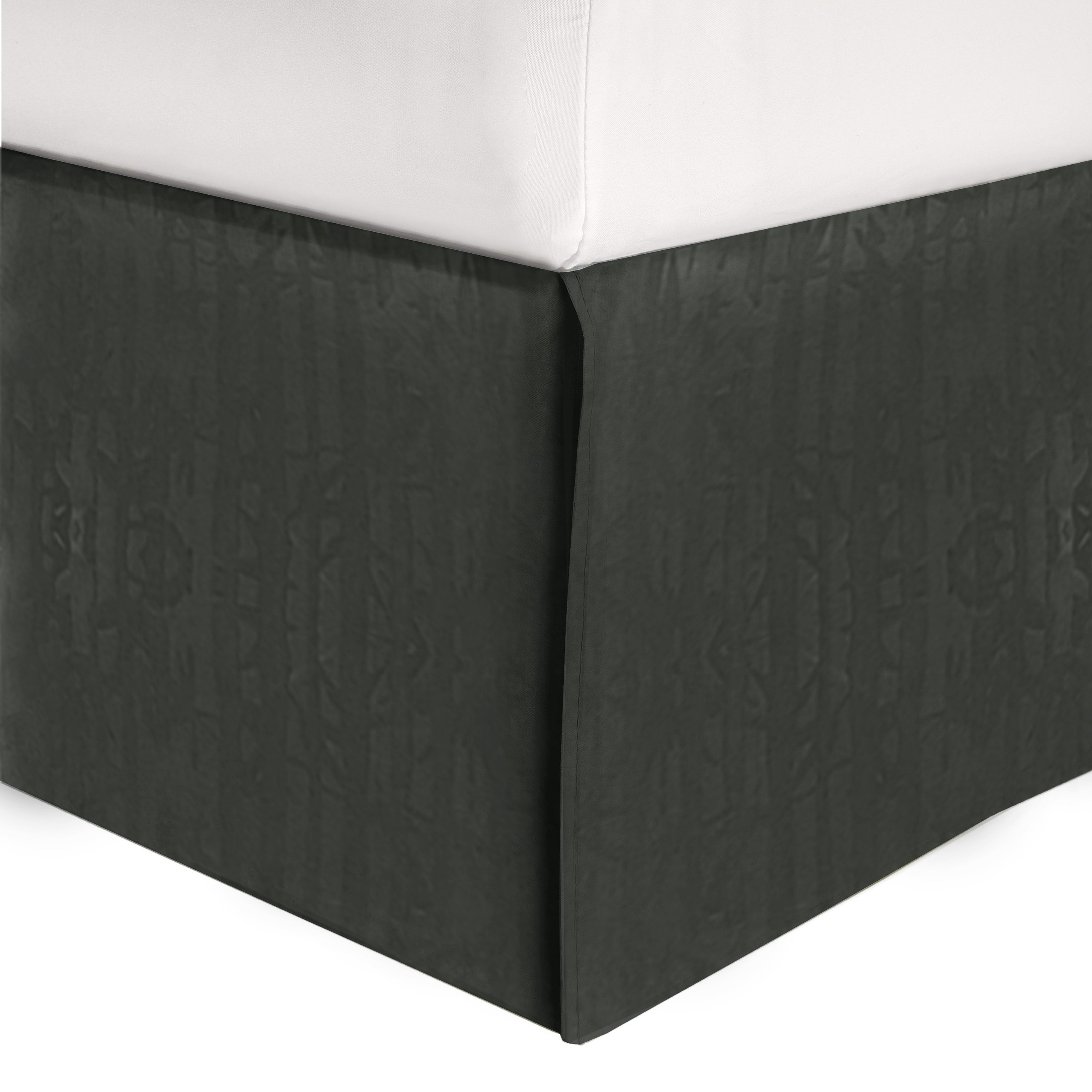 Everlaneas 8-Piece Bamboo Floral Pattern Comforter Set- Includes 4-Piece Sheet Set with Double Sided Storage Pockets