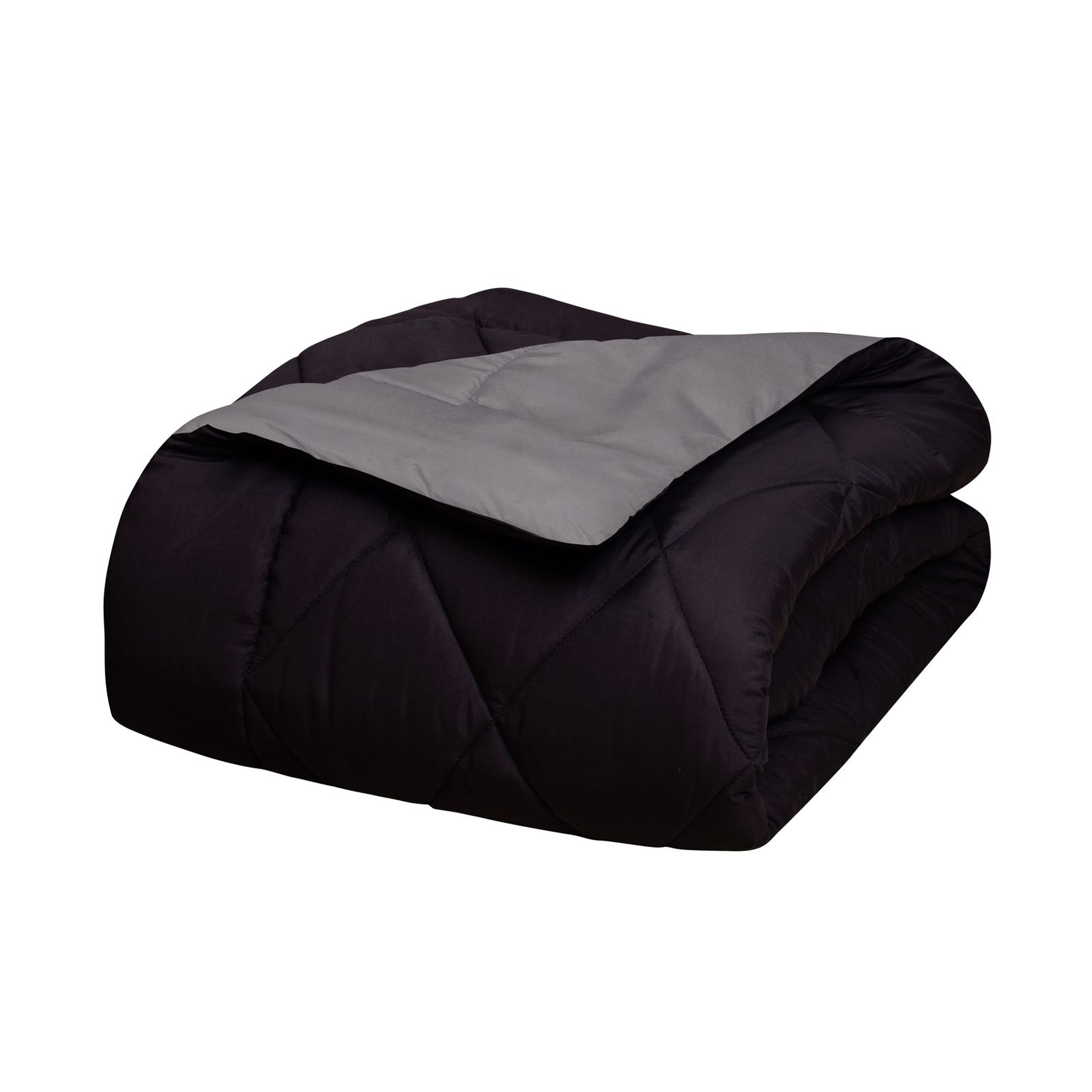 Everlaneas 3-Piece Reversible Diamond Stitched Comforter & Shams