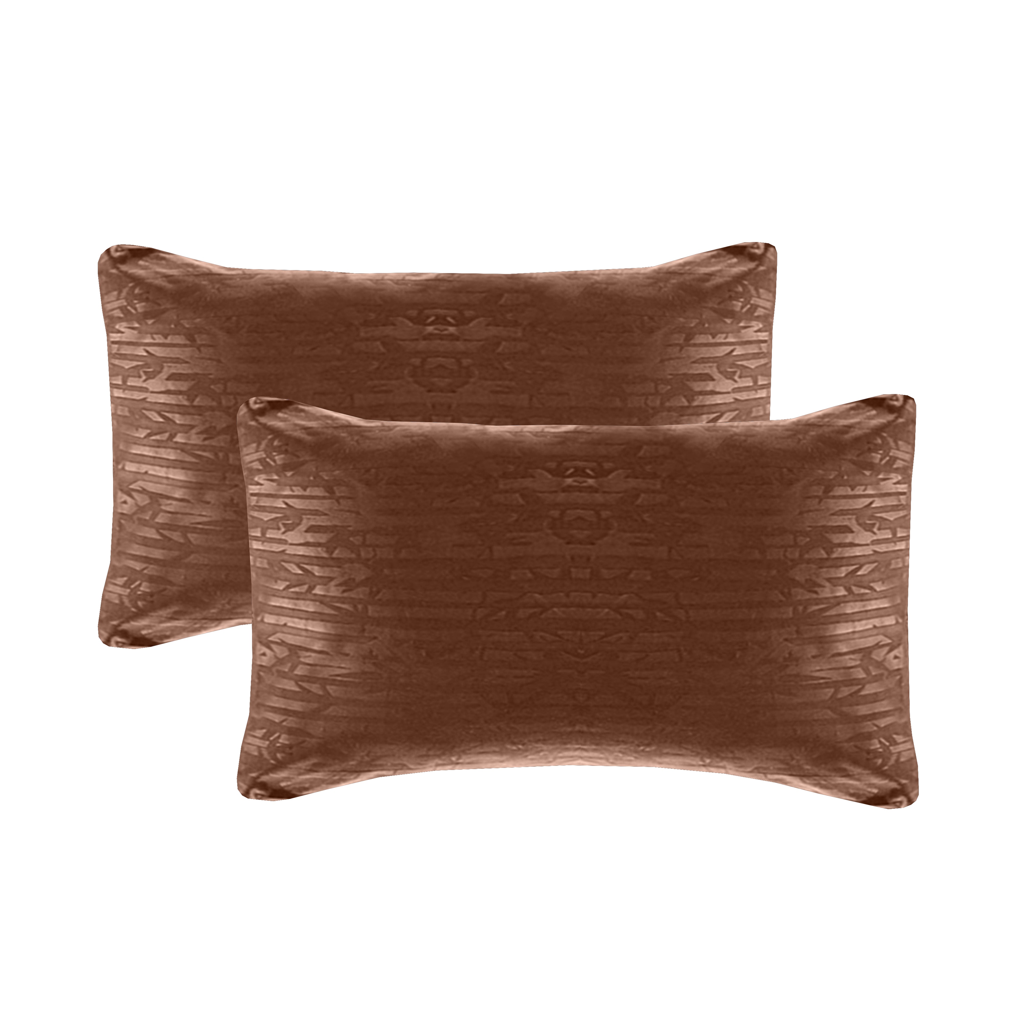 Everlaneas 8-Piece Bamboo Floral Pattern Comforter Set- Includes 4-Piece Sheet Set with Double Sided Storage Pockets