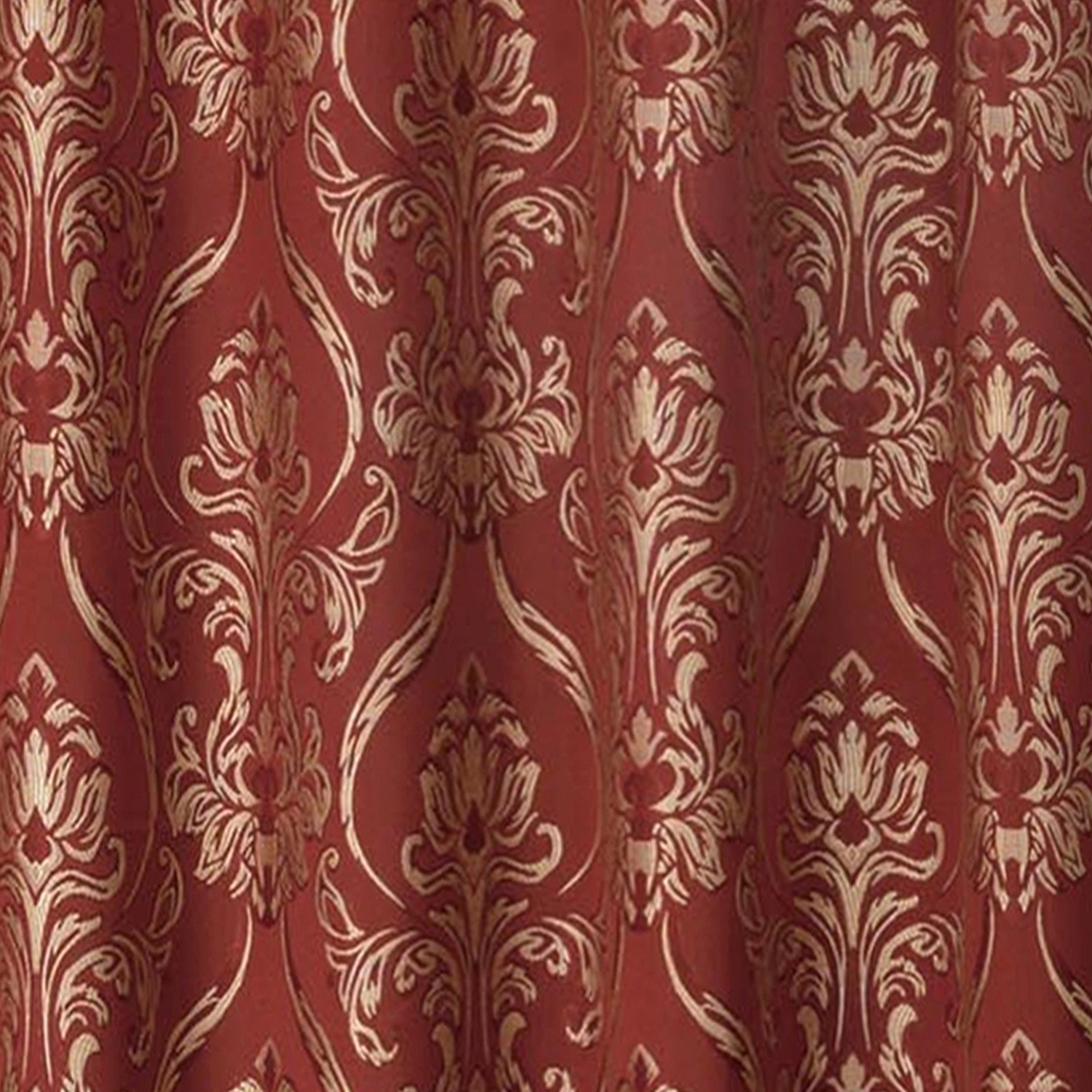 Everlaneas Set of 2 Penelope Jacquard Look Curtain Panels - 54" W x 84" L
