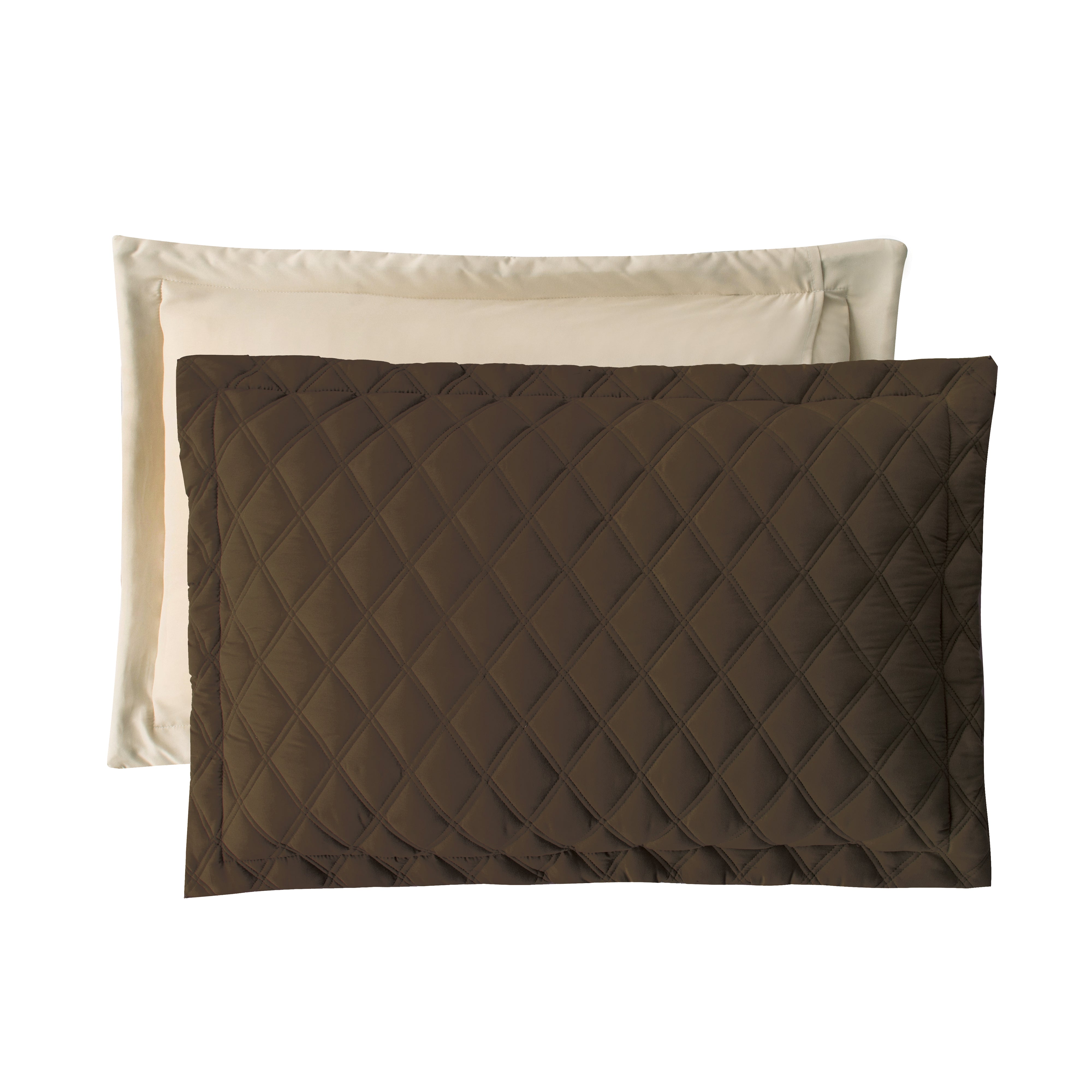 Everlaneas 3-Piece Diamond Quilted Reversible Bedspread Coverlet Set