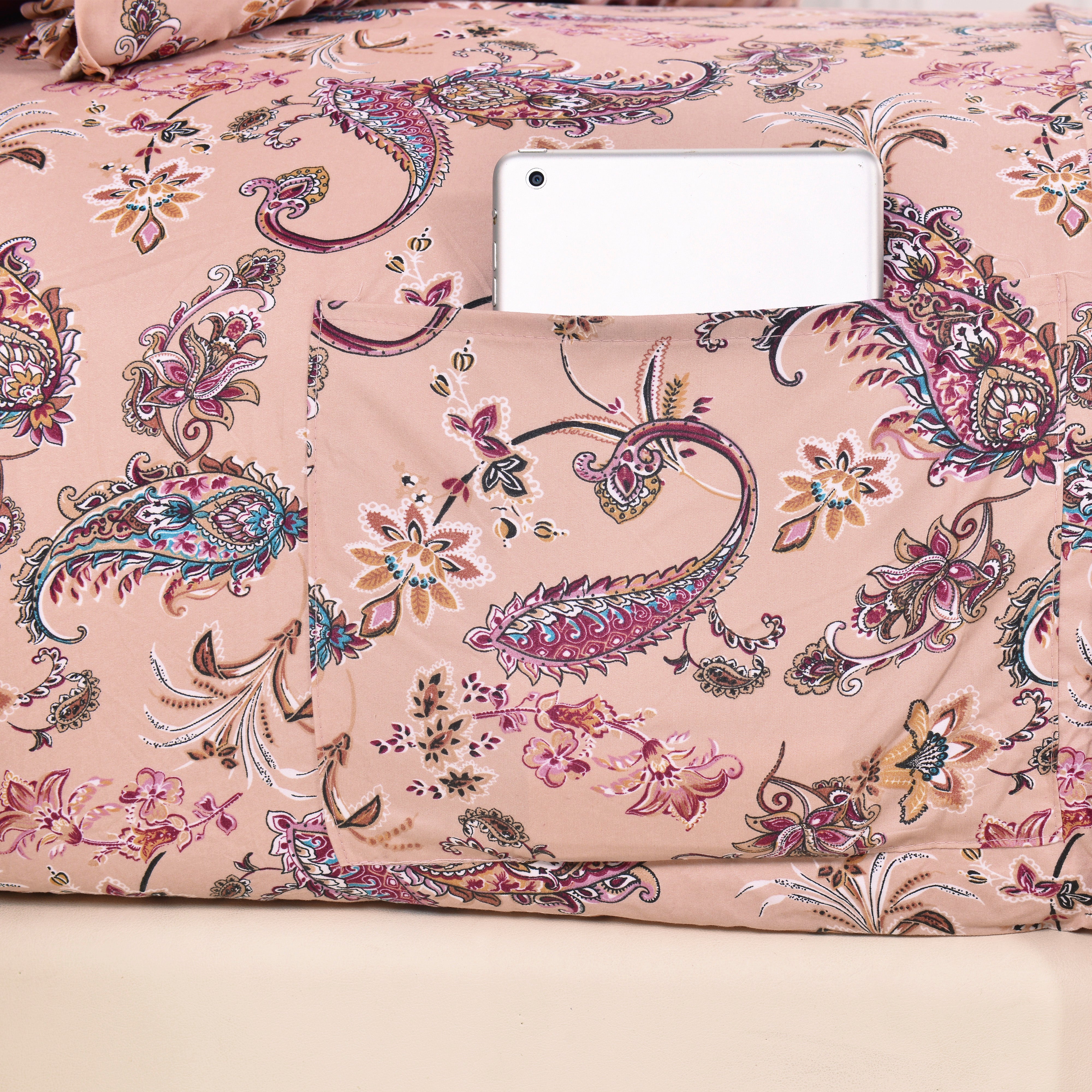 Everlaneas 6-Piece Paisley Printed Pattern - Soft as a Hotel Premium Quality Sheet Set