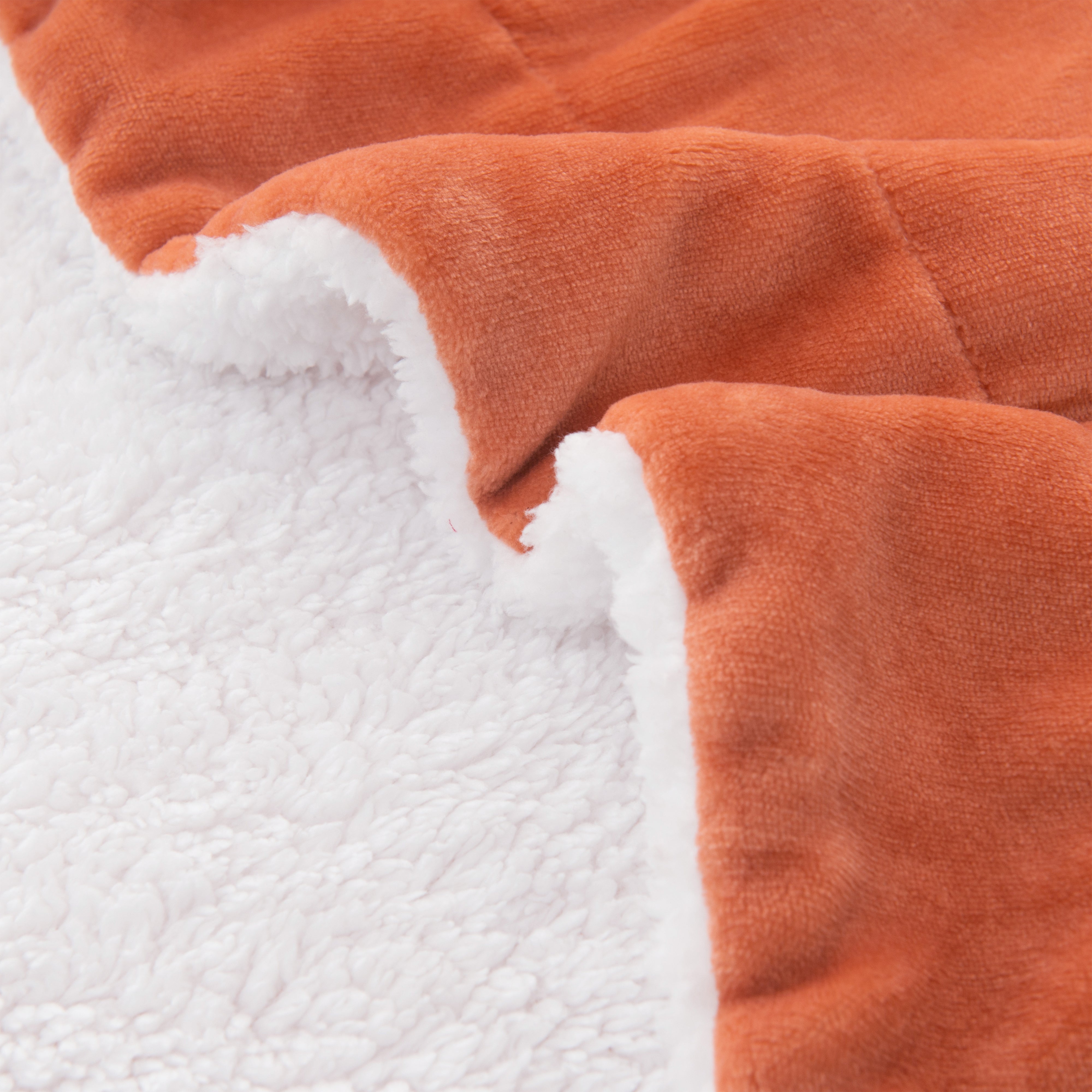 Everlaneas Ombre Printed - Sherpa Backed Plush Throw Blankets - 50 x 60 inches