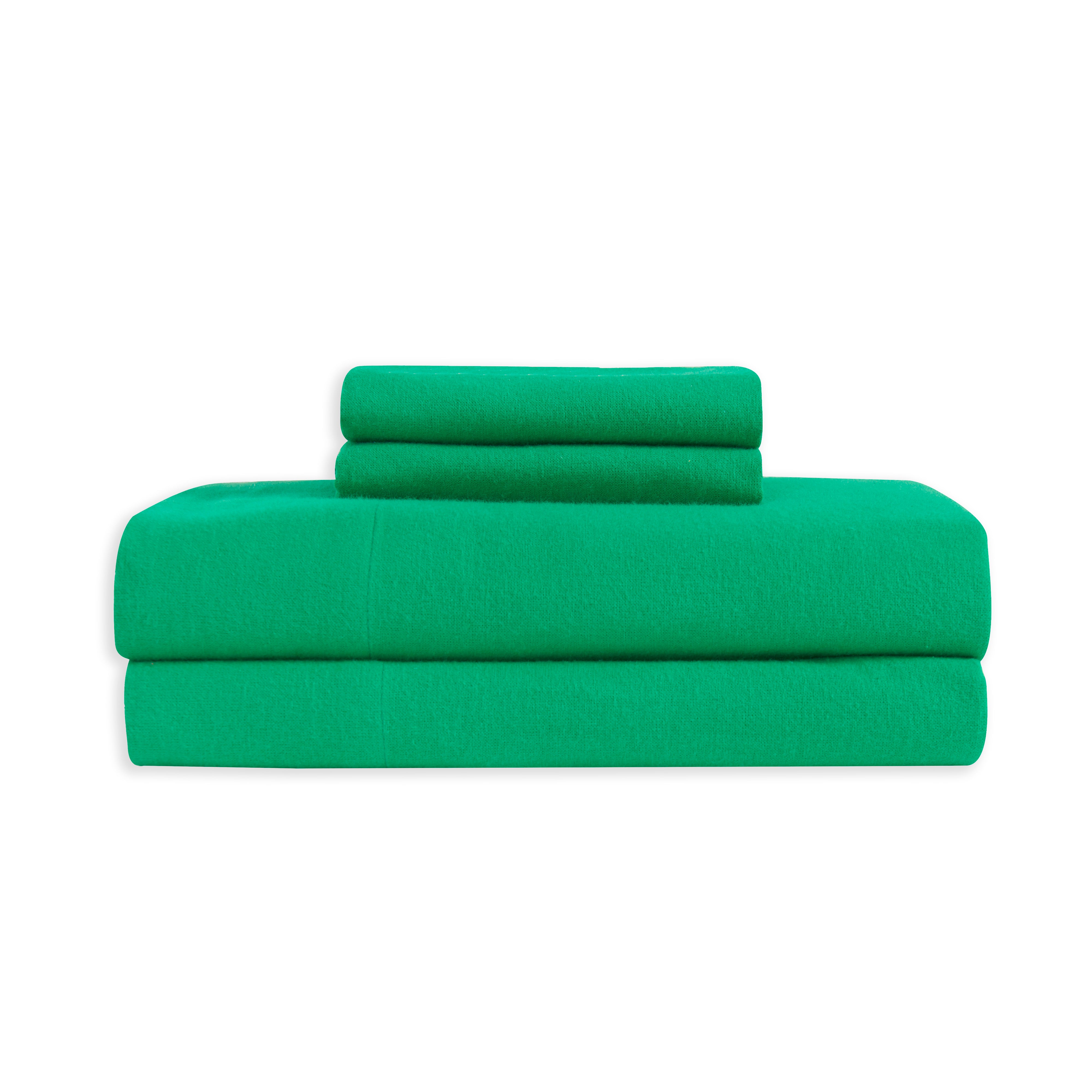 Everlaneas 4-Piece Cotton Flannel Sheet Set - 100% Turkish Cotton