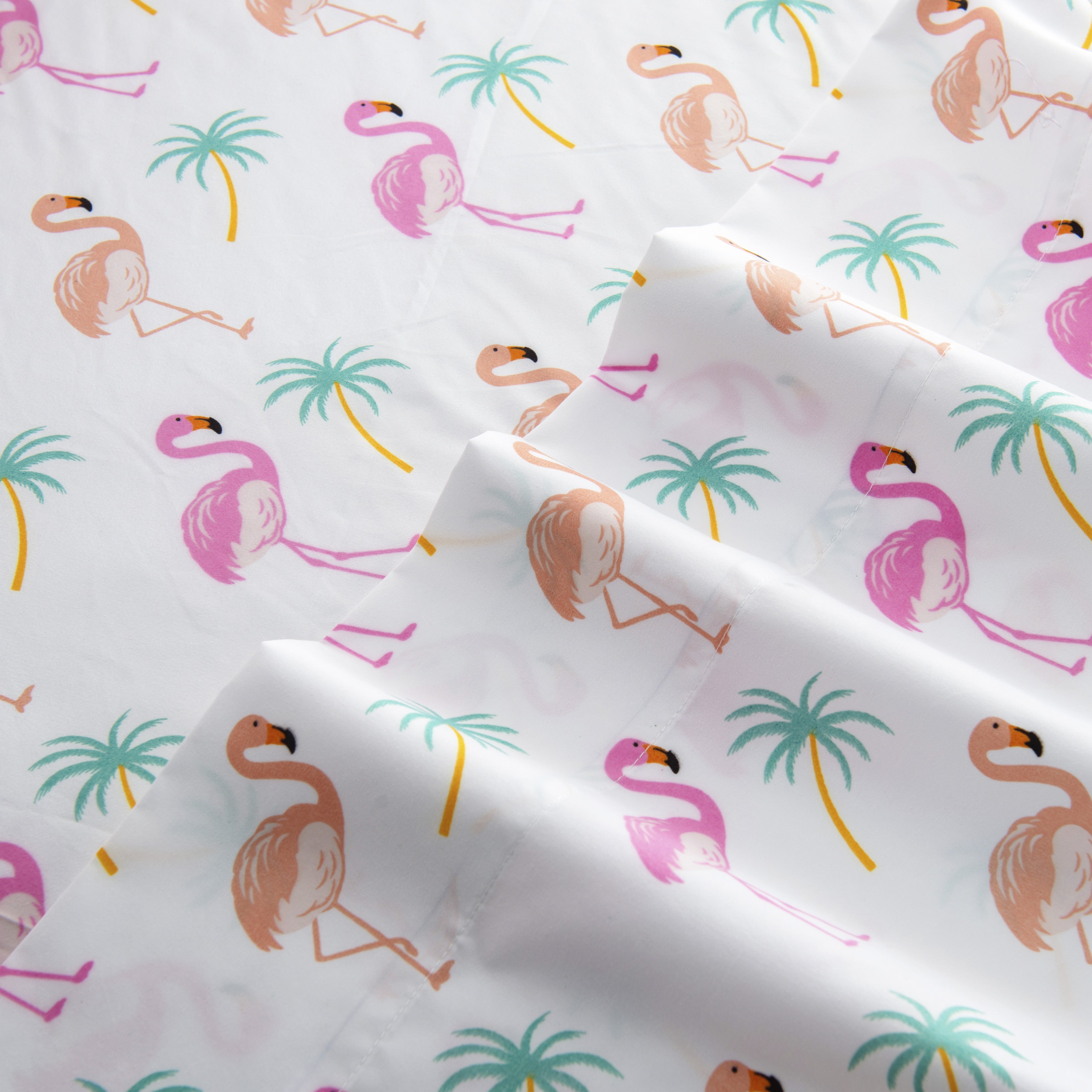 Everlaneas 6-Piece Tropical Pattern Bed Sheet Set - Soft as a Hotel Premium Quality