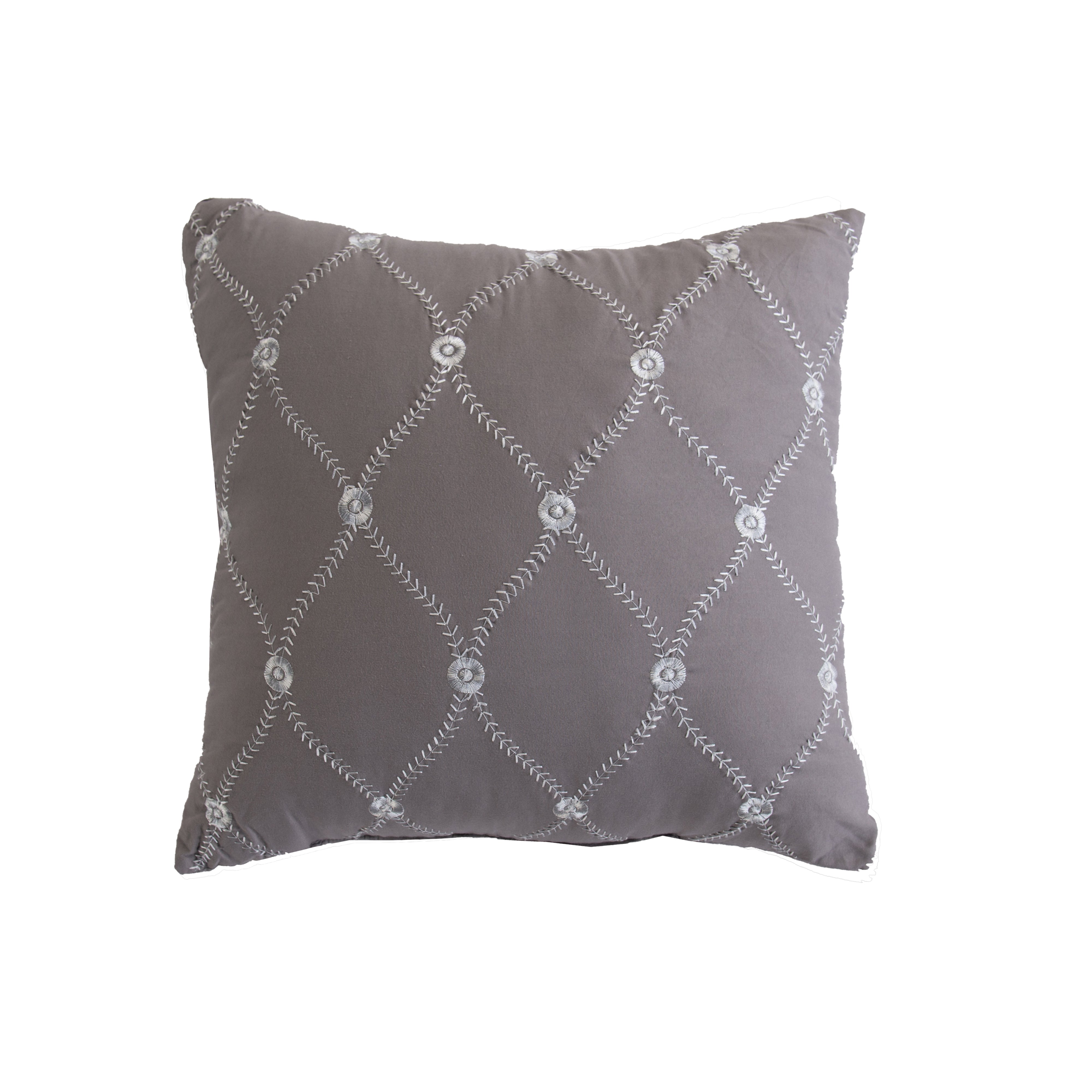 Everlaneas 10-Piece Infinity Design Comforter Set - Includes 4-Piece Sheet Set with Double Sided Storage Pockets