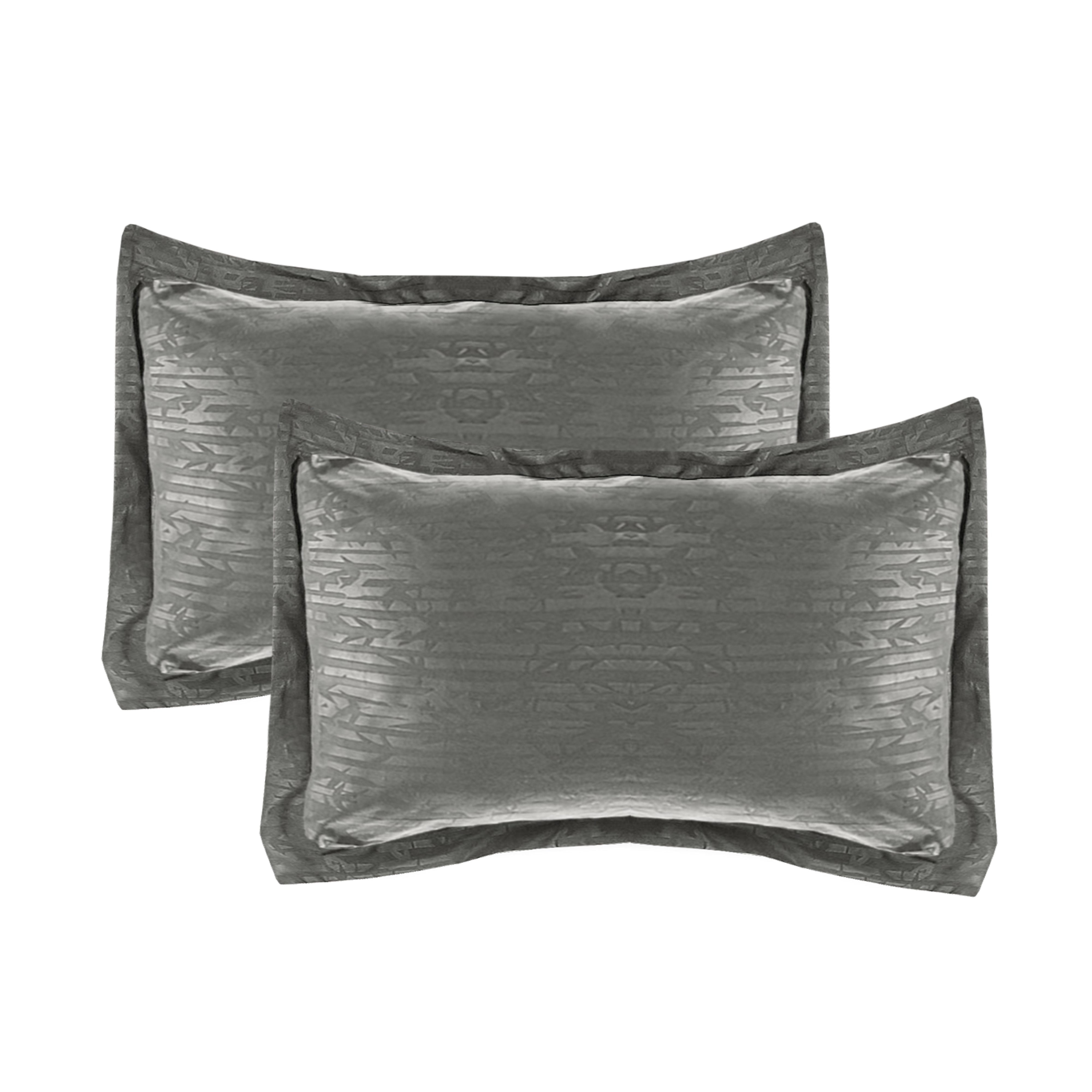 Everlaneas 8-Piece Bamboo Floral Pattern Comforter Set- Includes 4-Piece Sheet Set with Double Sided Storage Pockets