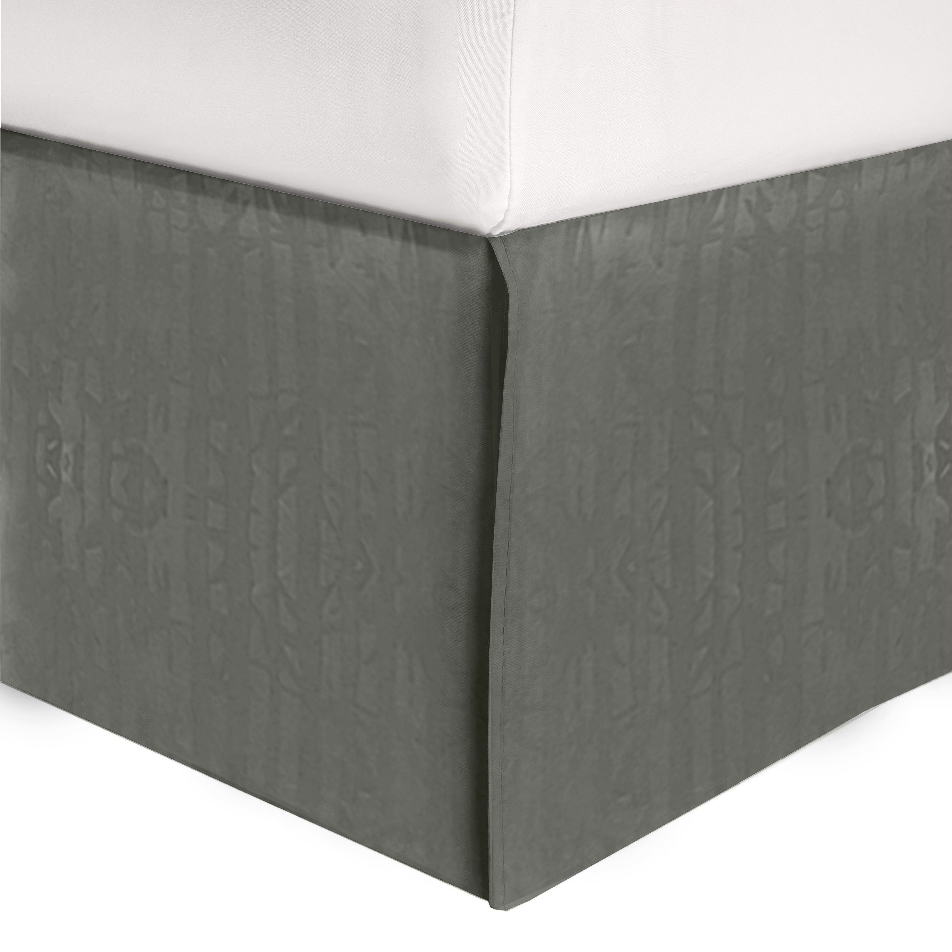 Everlaneas 8-Piece Bamboo Floral Pattern Comforter Set- Includes 4-Piece Sheet Set with Double Sided Storage Pockets