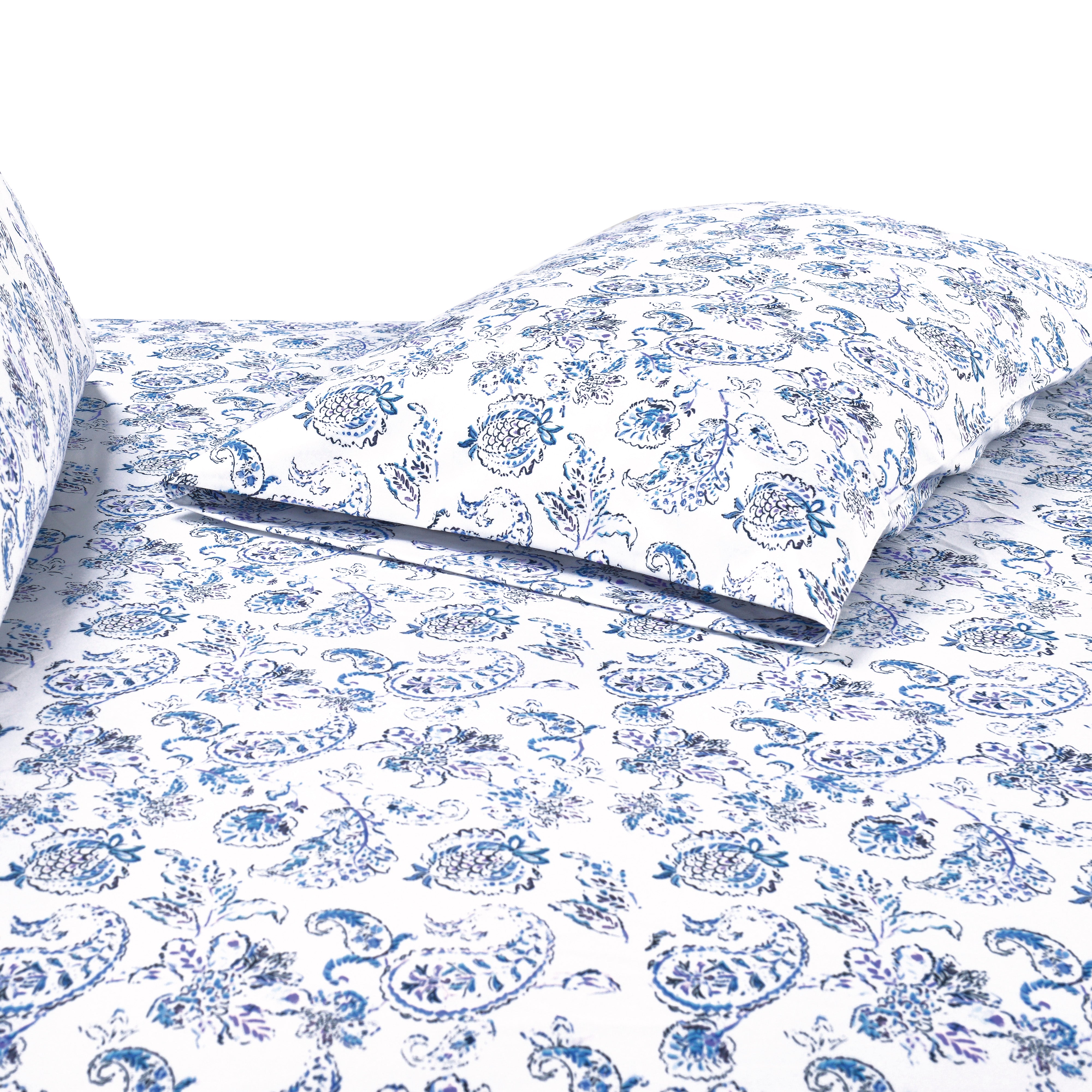 Everlaneas 6-Piece Paisley Printed Pattern - Soft as a Hotel Premium Quality Sheet Set