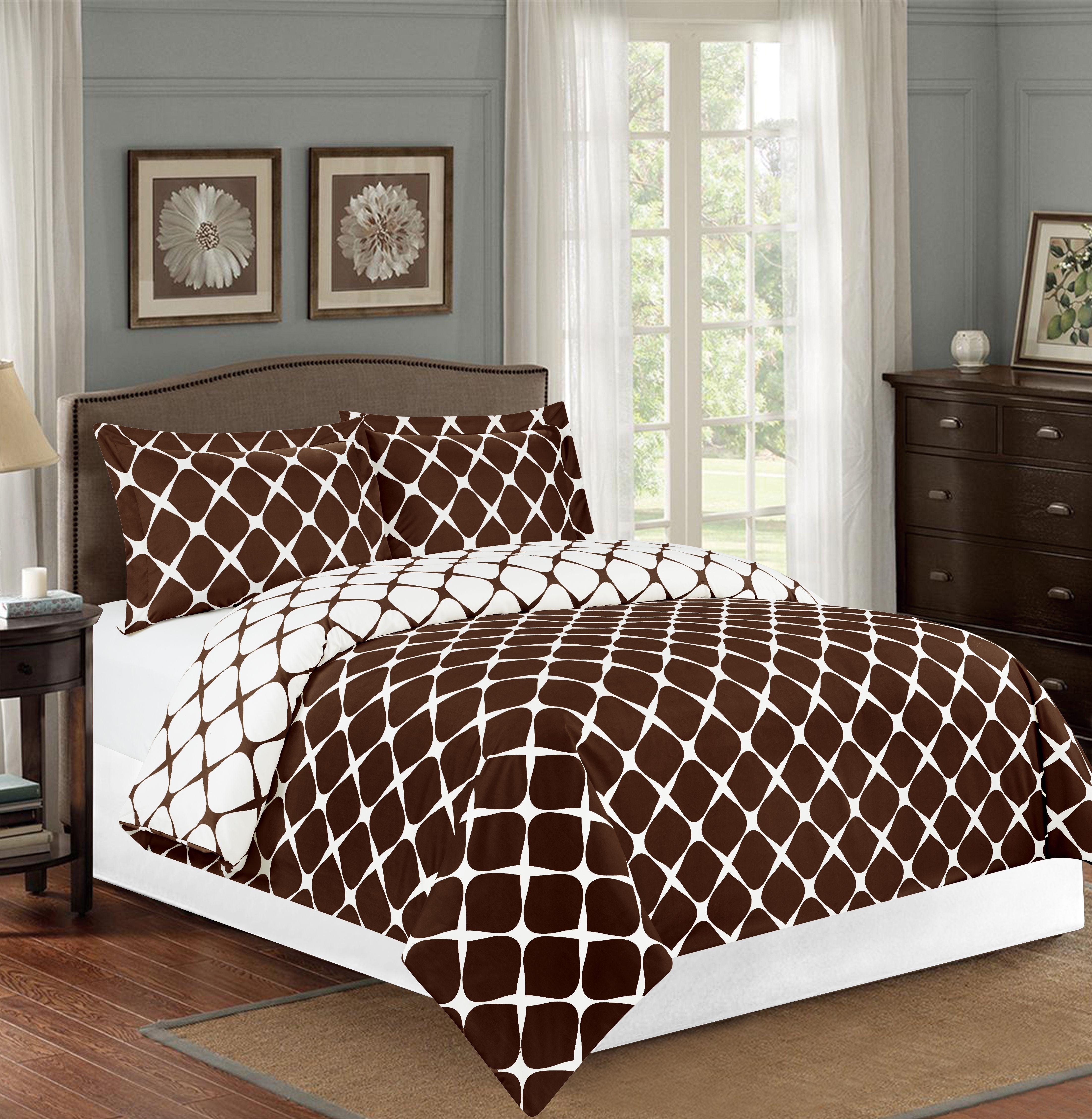 Everlaneas Bloomingdale Pattern, 3-Piece Duvet Cover Set