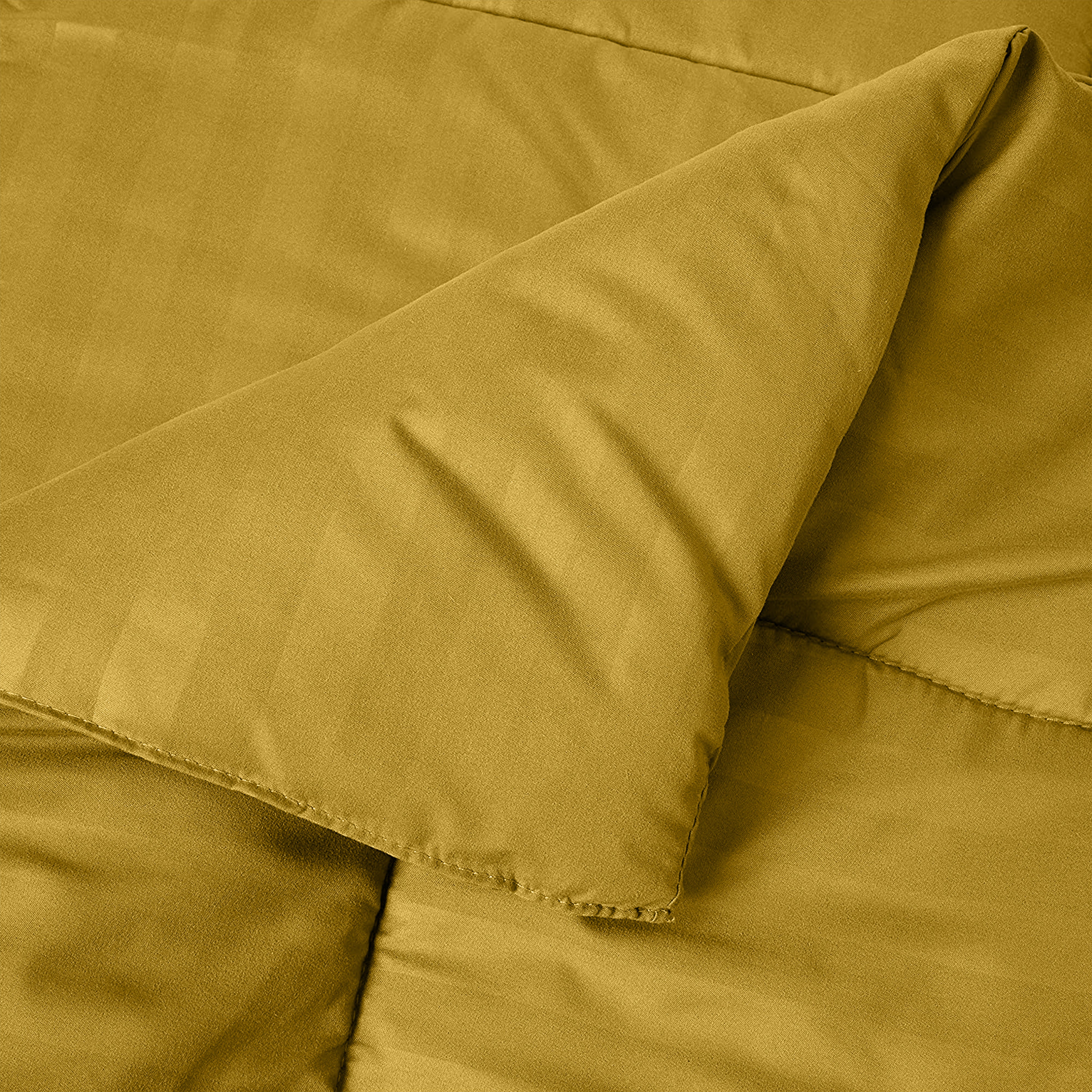 Everlaneas 8-Piece Dobby Stripe Comforter Set - Includes 4-Piece Sheet Set with Double Sided Storage Pockets