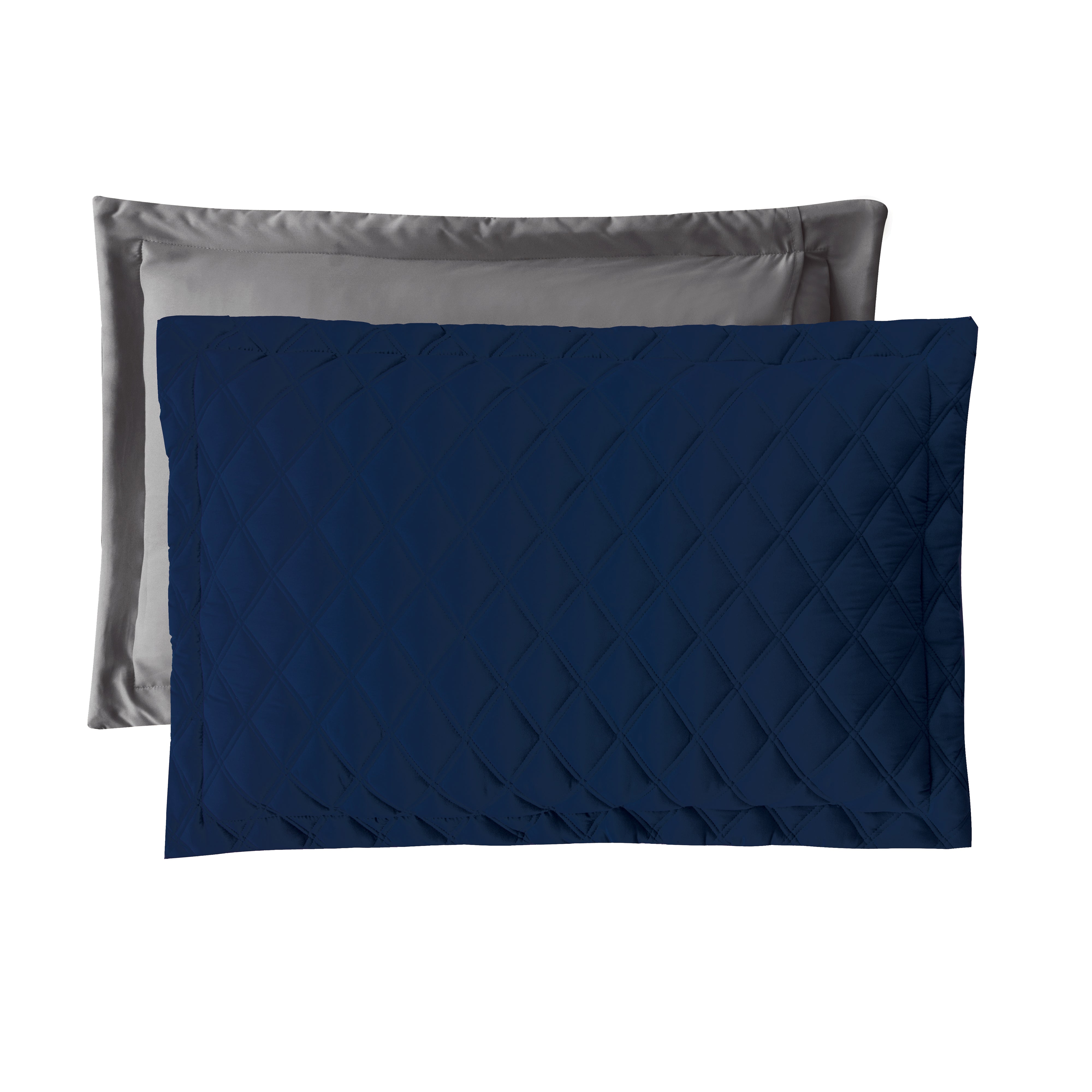 Everlaneas 3-Piece Diamond Quilted Reversible Bedspread Coverlet Set