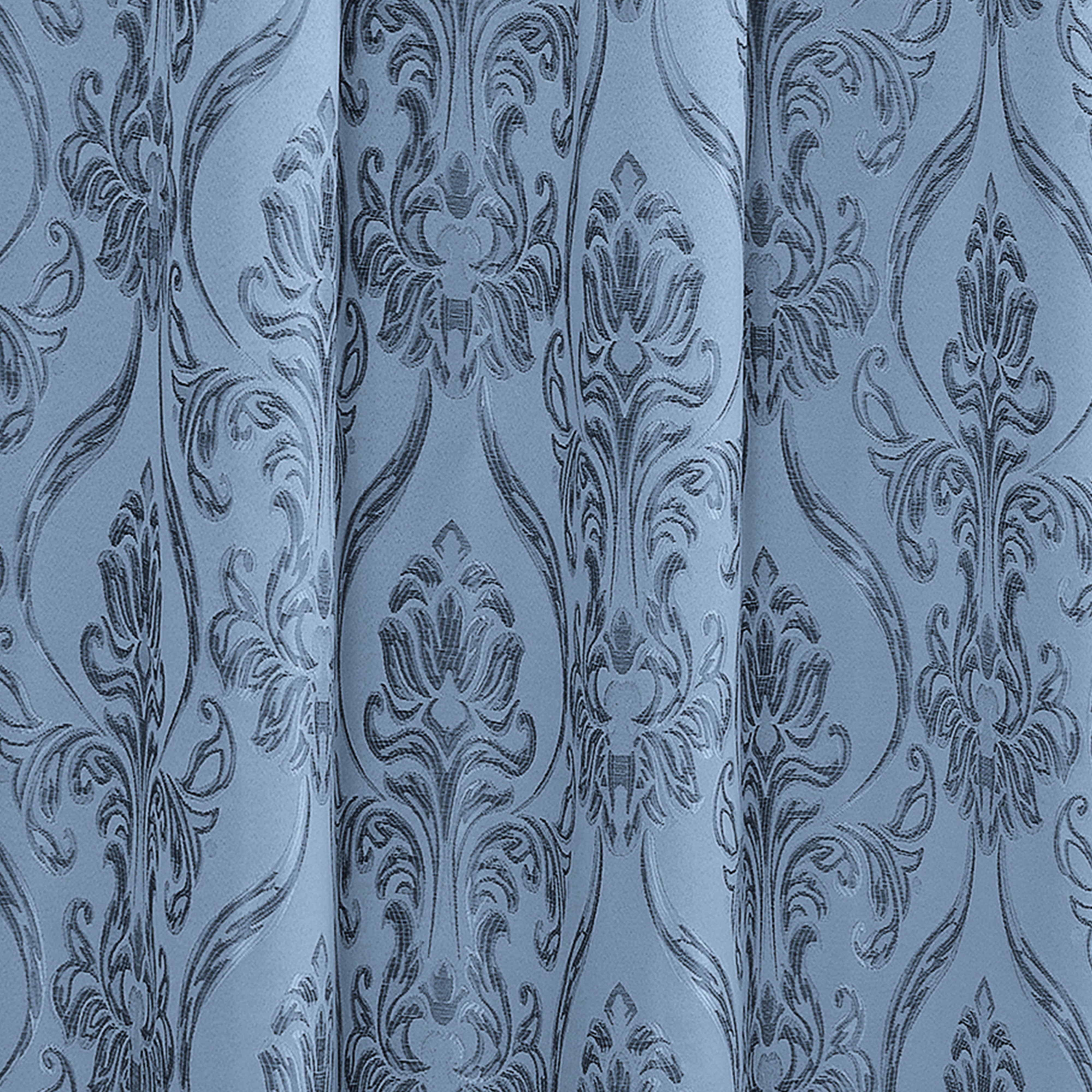 Everlaneas Set of 2 Penelope Jacquard Look Curtain Panels - 54" W x 84" L