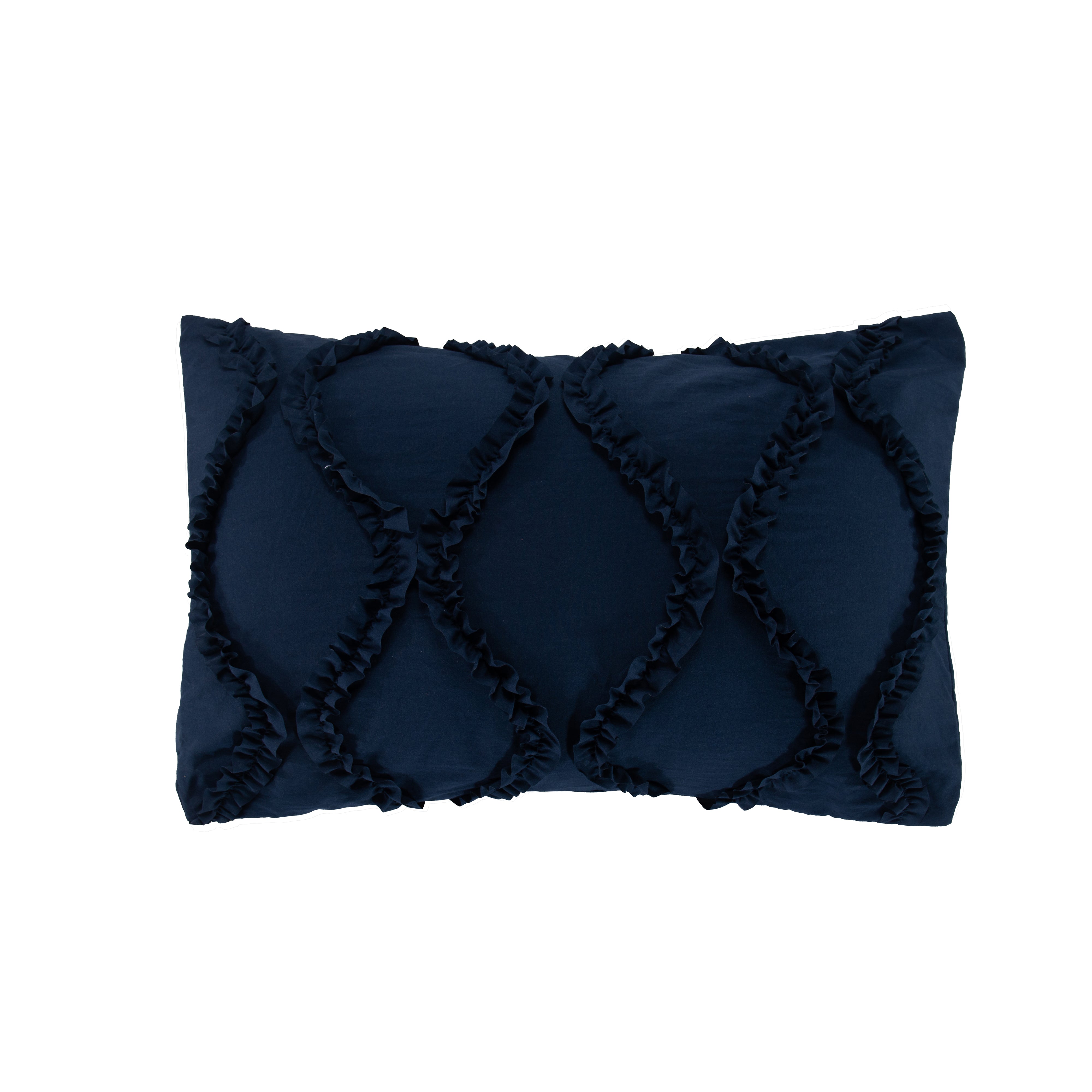 Everlaneas 10-Piece Infinity Design Comforter Set - Includes 4-Piece Sheet Set with Double Sided Storage Pockets