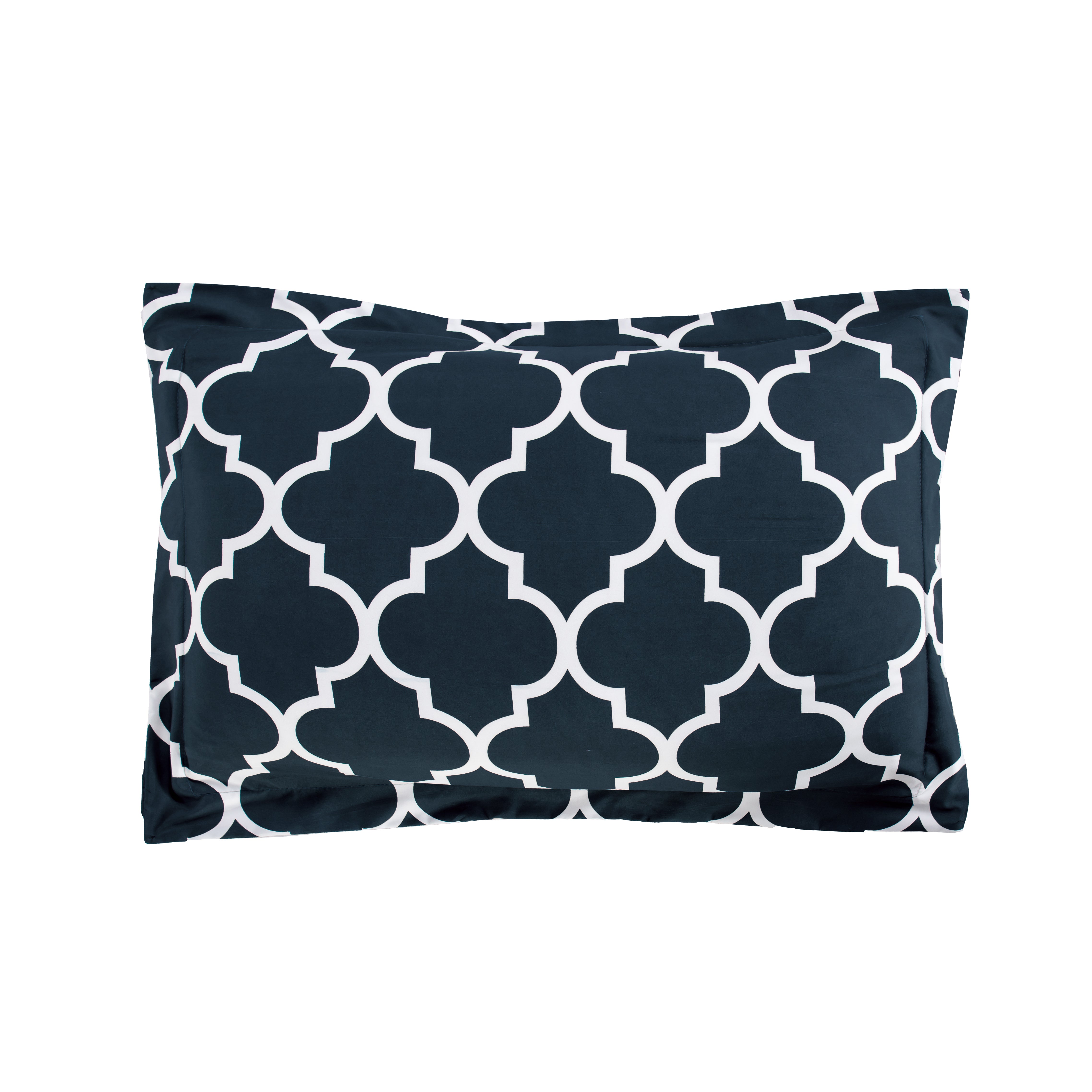 Everlaneas 3-Piece Moroccan Trellis Reversible Comforter Set