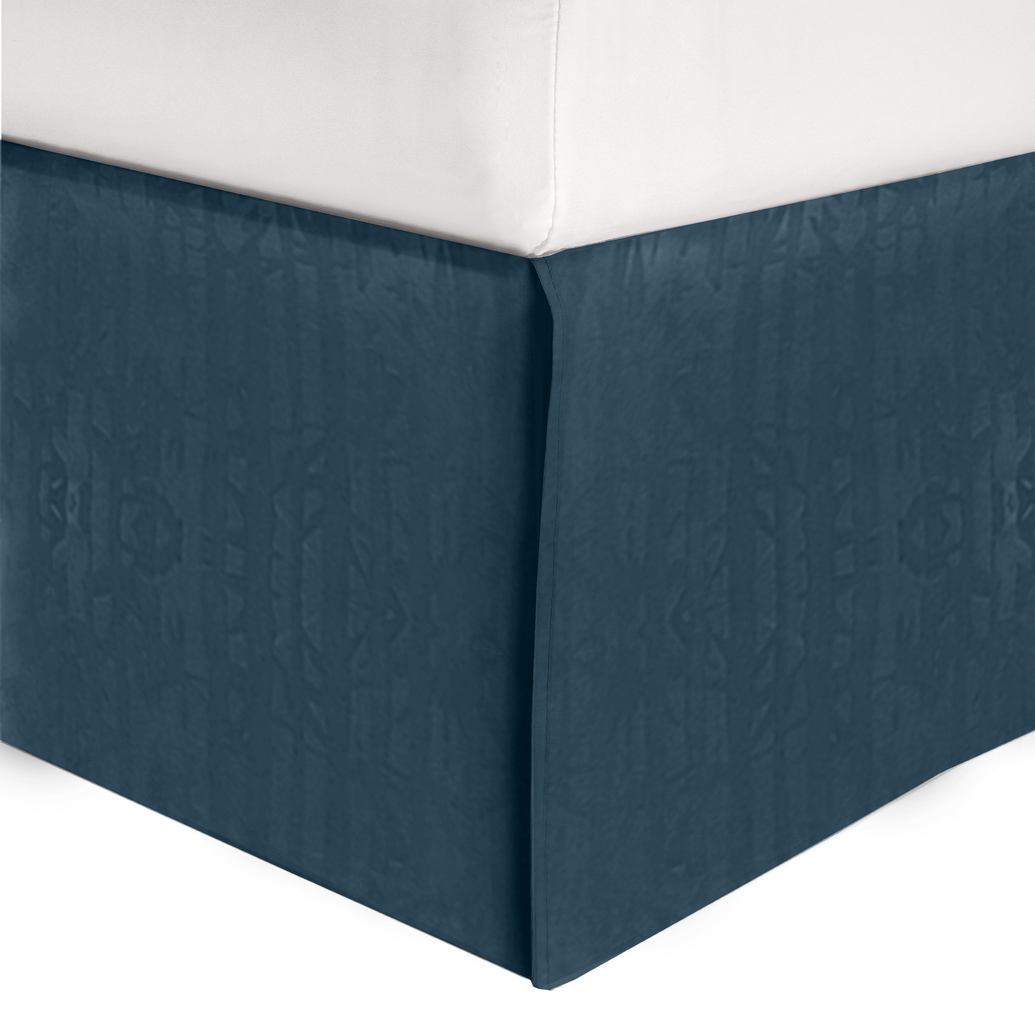 Everlaneas 8-Piece Bamboo Floral Pattern Comforter Set- Includes 4-Piece Sheet Set with Double Sided Storage Pockets