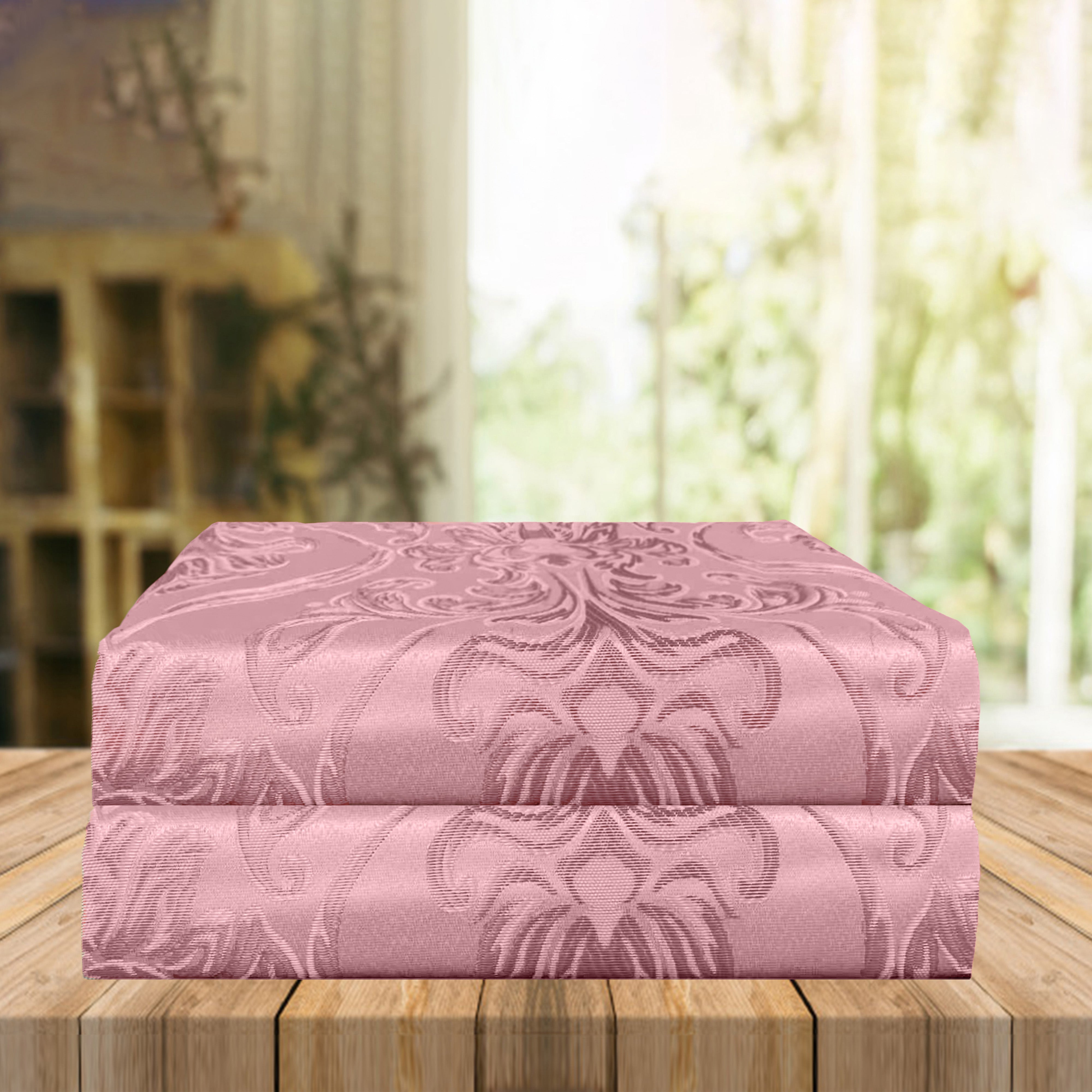 Everlaneas Set of 2 Penelope Jacquard Look Curtain Panels - 54" W x 84" L