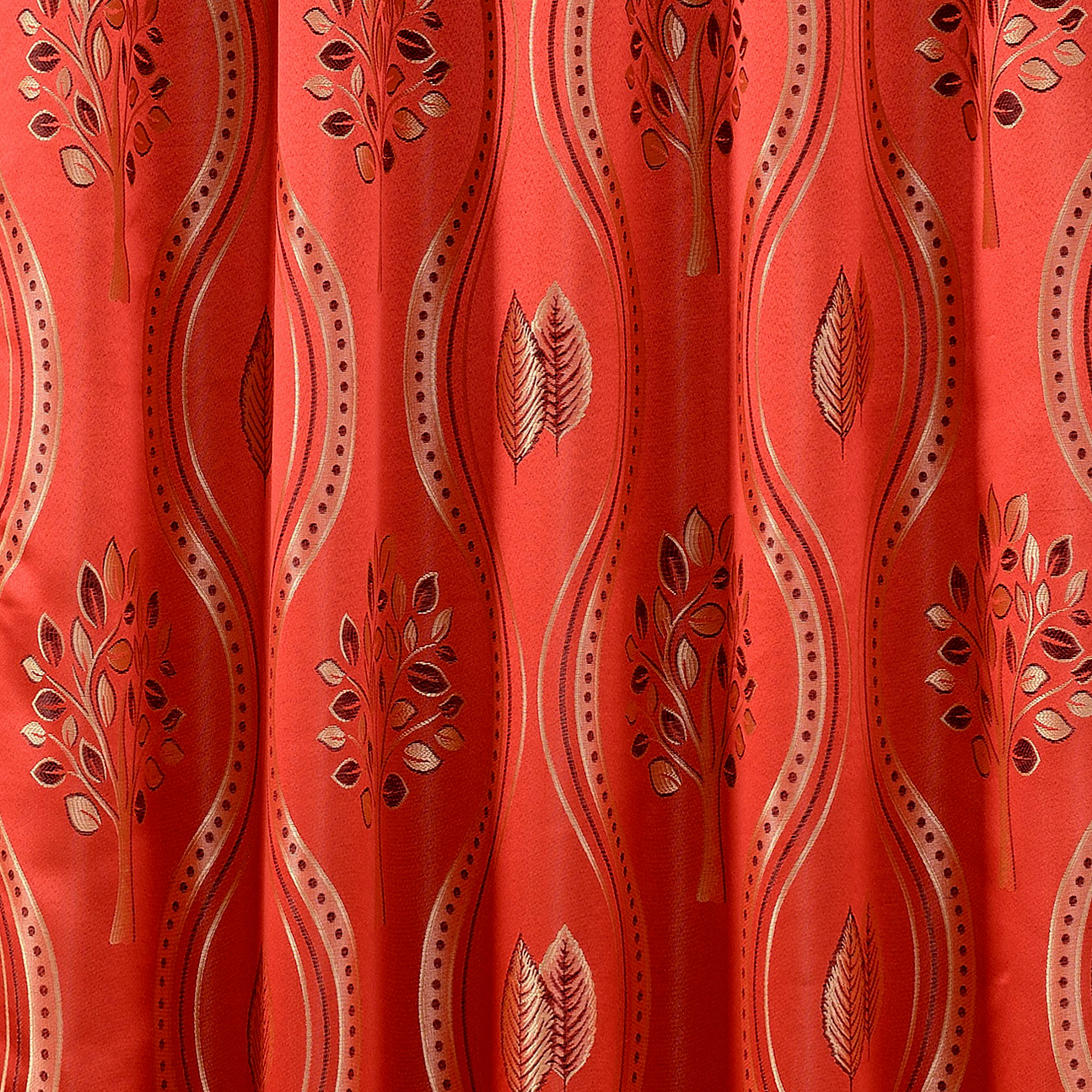 Everlaneas Set of 2 Aurora Curtain Panels- Attached Valance - Rod Pocket- 54" W x 84" L