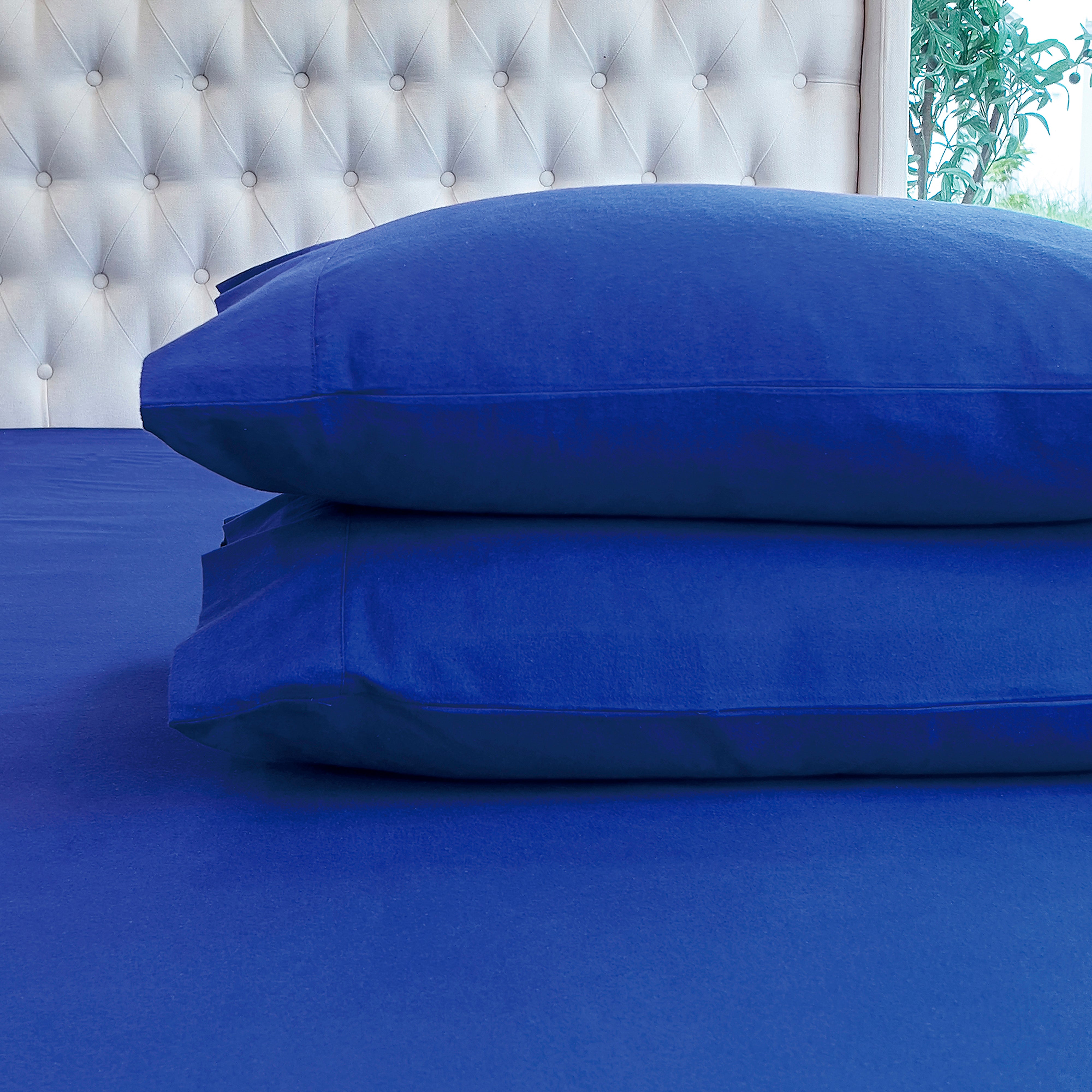 Everlaneas 4-Piece Cotton Flannel Sheet Set - 100% Turkish Cotton