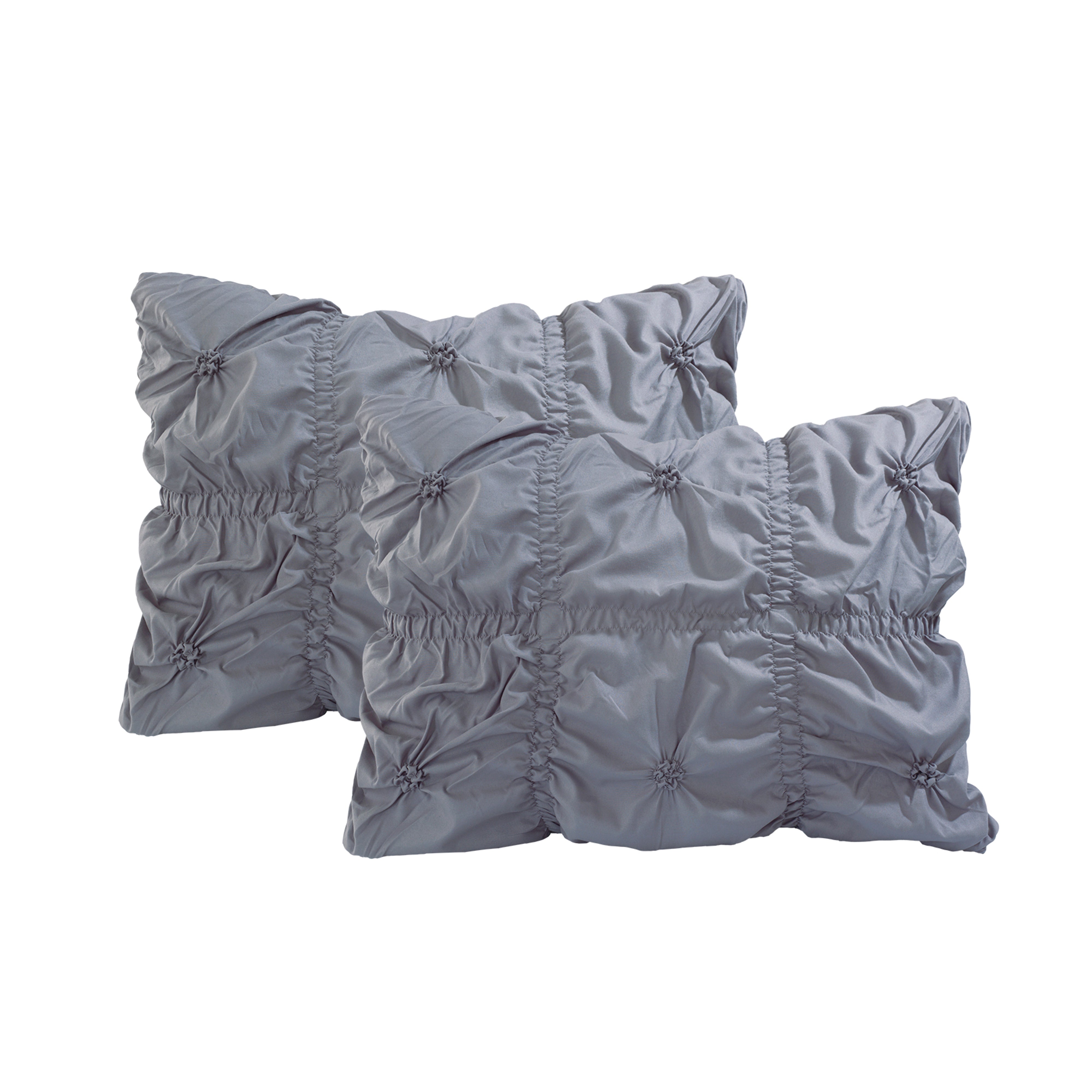 Everlaneas 12-Piece Amy Oversized Comforter Set - Includes 6-Piece Sheet Set with Double Sided Storage Pockets