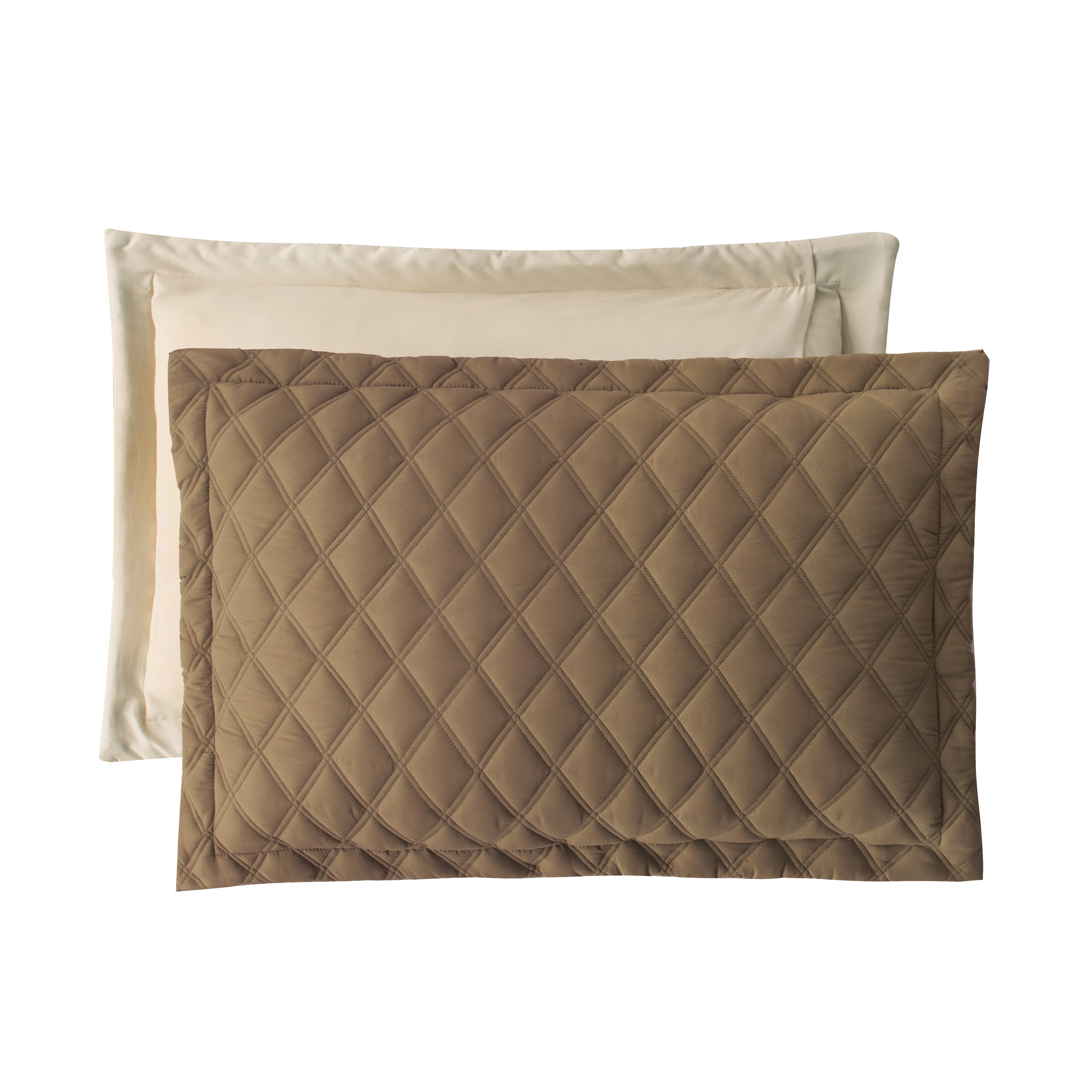 Everlaneas 3-Piece Diamond Quilted Reversible Bedspread Coverlet Set