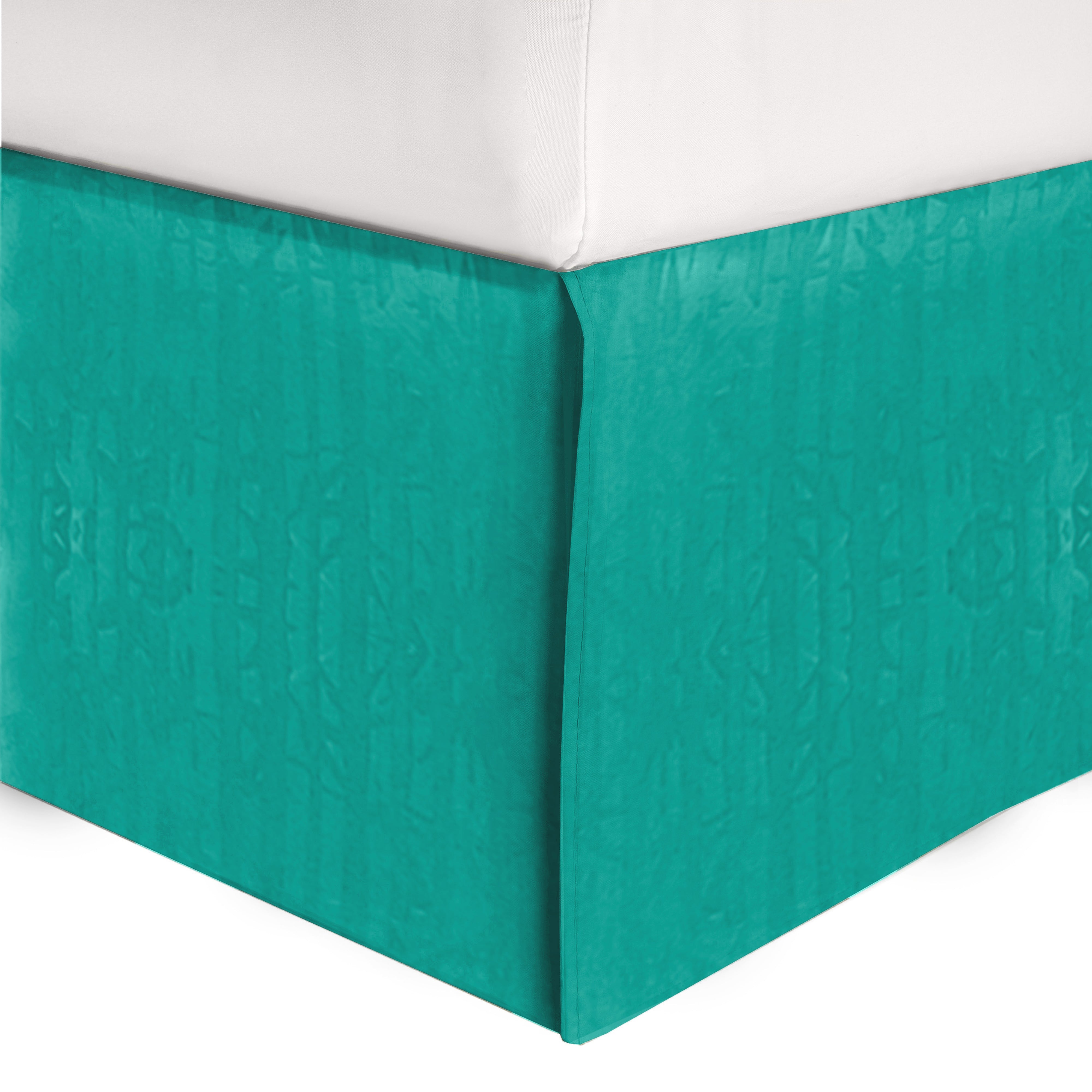 Everlaneas 8-Piece Bamboo Floral Pattern Comforter Set- Includes 4-Piece Sheet Set with Double Sided Storage Pockets