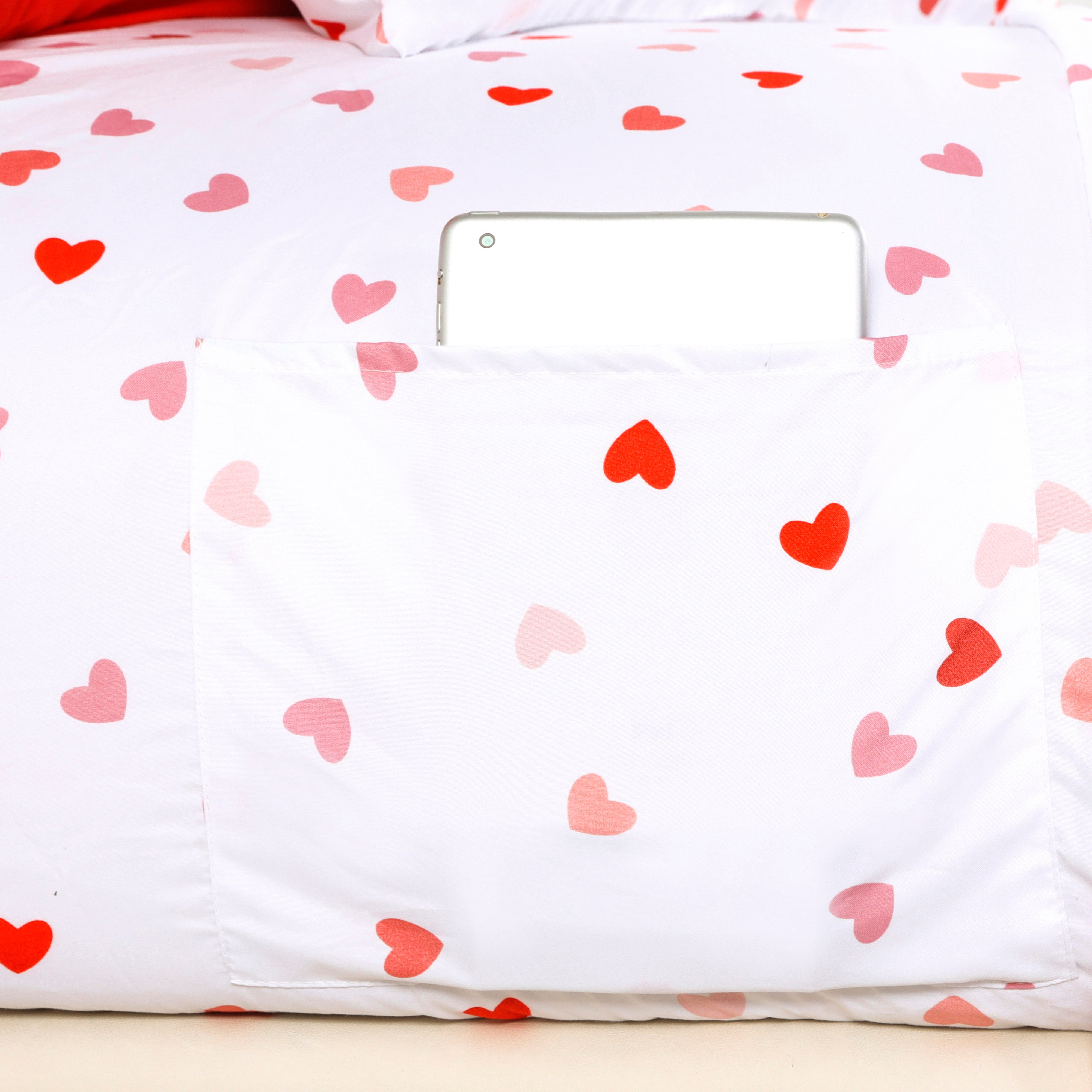 Everlaneas 6-Piece Floral and Stripe Pattern Sheet Set - Soft as a Hotel Premium Quality Bedding