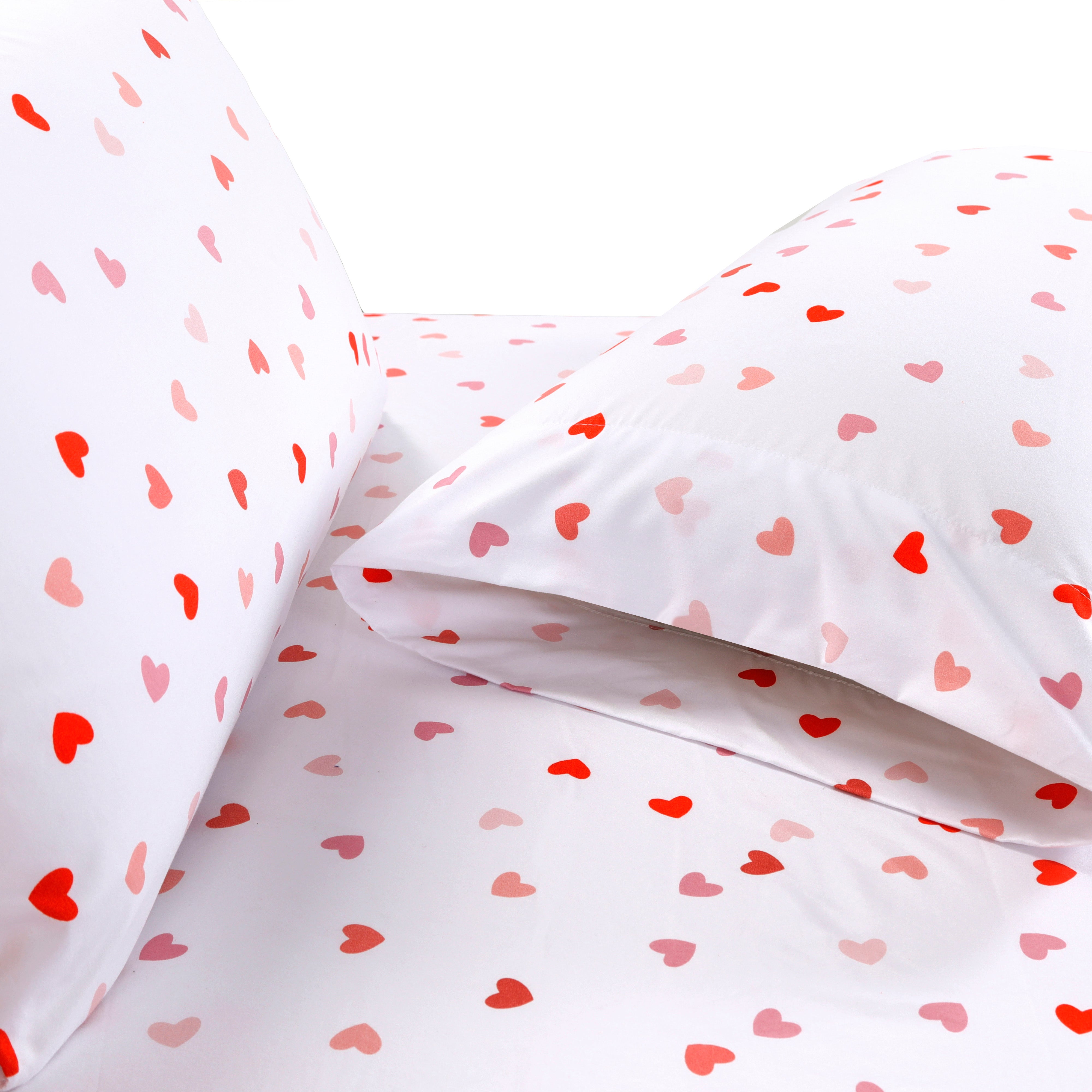 Everlaneas 6-Piece Floral and Stripe Pattern Sheet Set - Soft as a Hotel Premium Quality Bedding