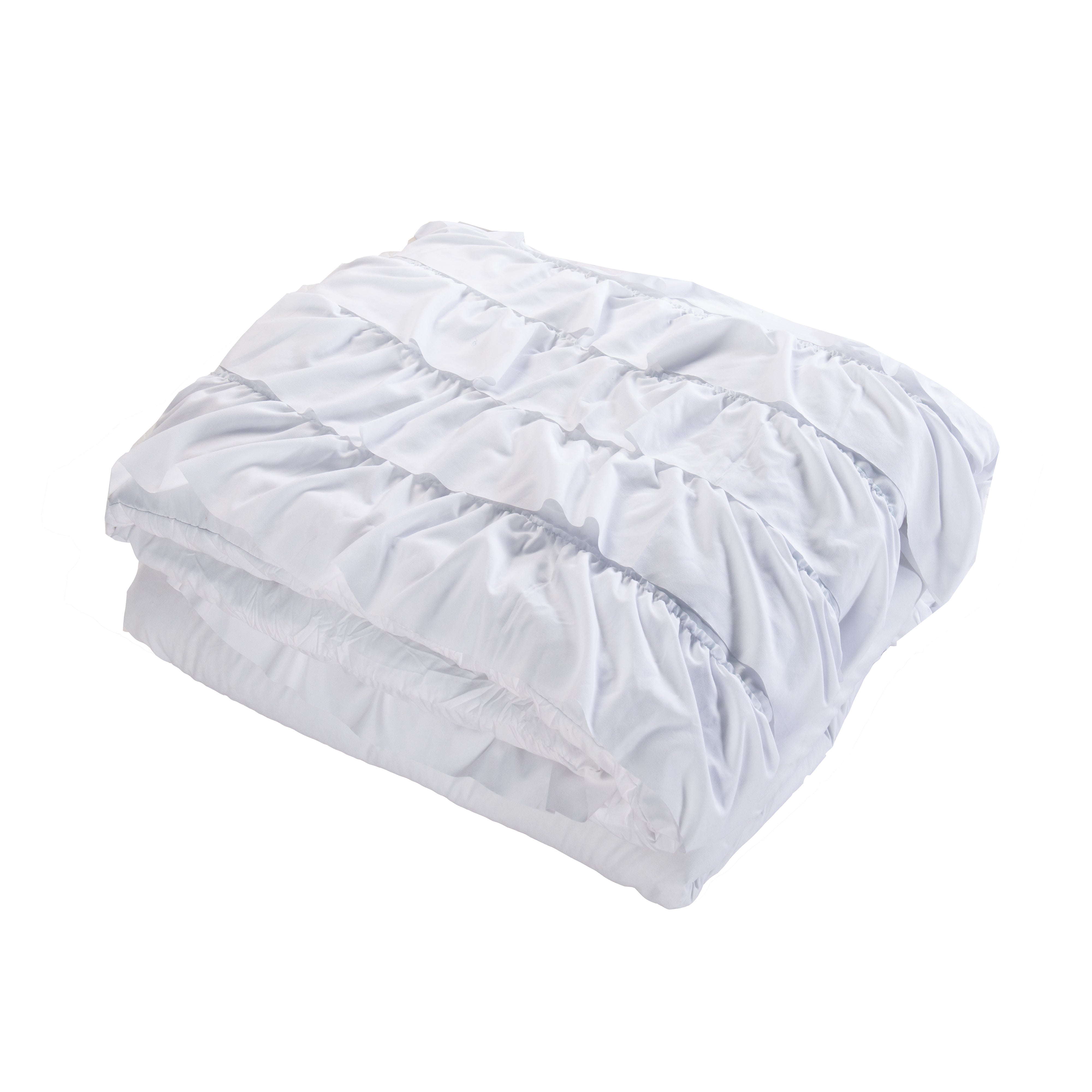 Everlaneas 10-Piece Cinderella Comforter Set, Includes 4-Piece Sheet Set with Double Sided Storage Pockets