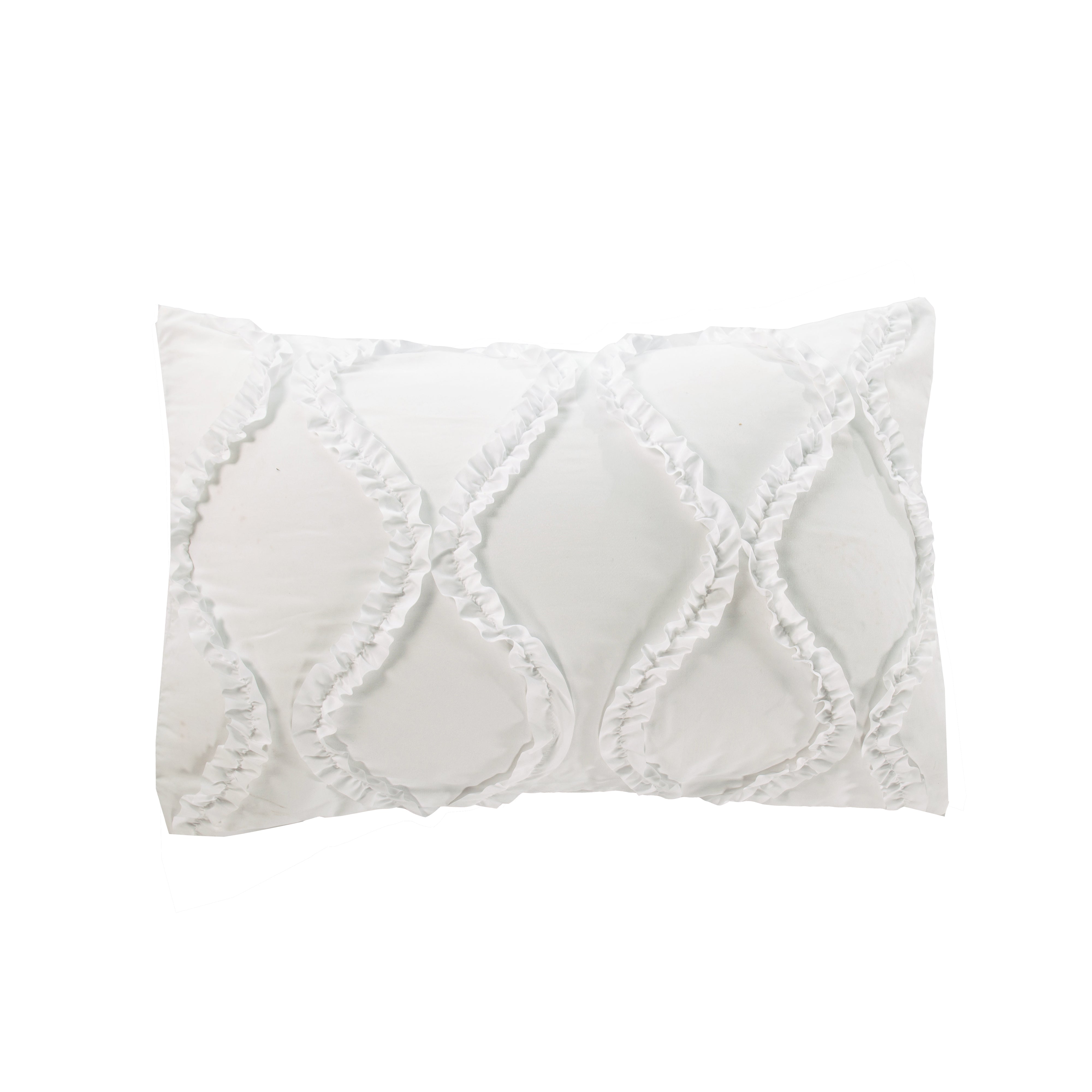 Everlaneas 10-Piece Infinity Design Comforter Set - Includes 4-Piece Sheet Set with Double Sided Storage Pockets